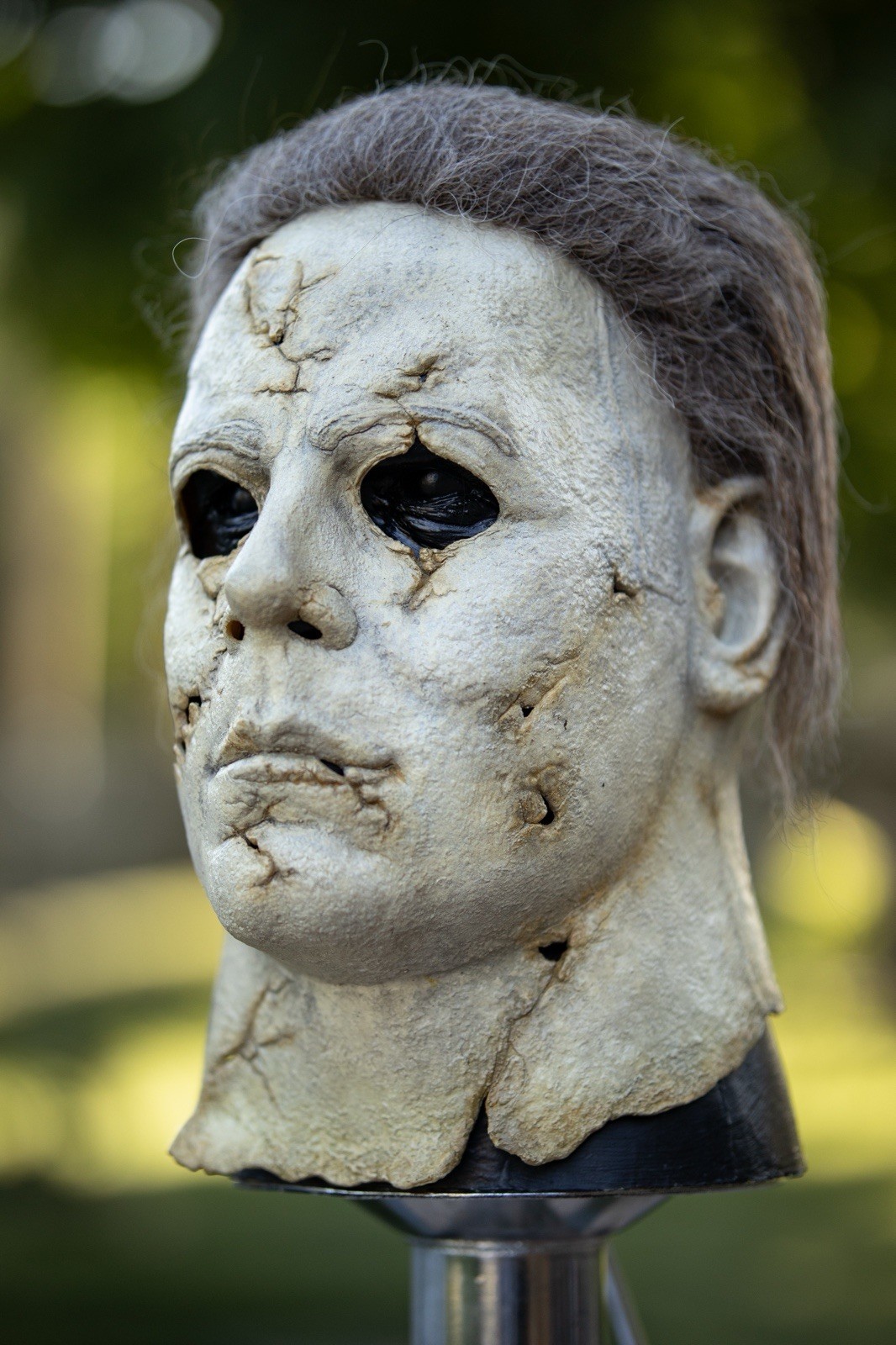 Dela Torre Gen 3 Buried Rob zombie Michael Myers mask with black inner shell