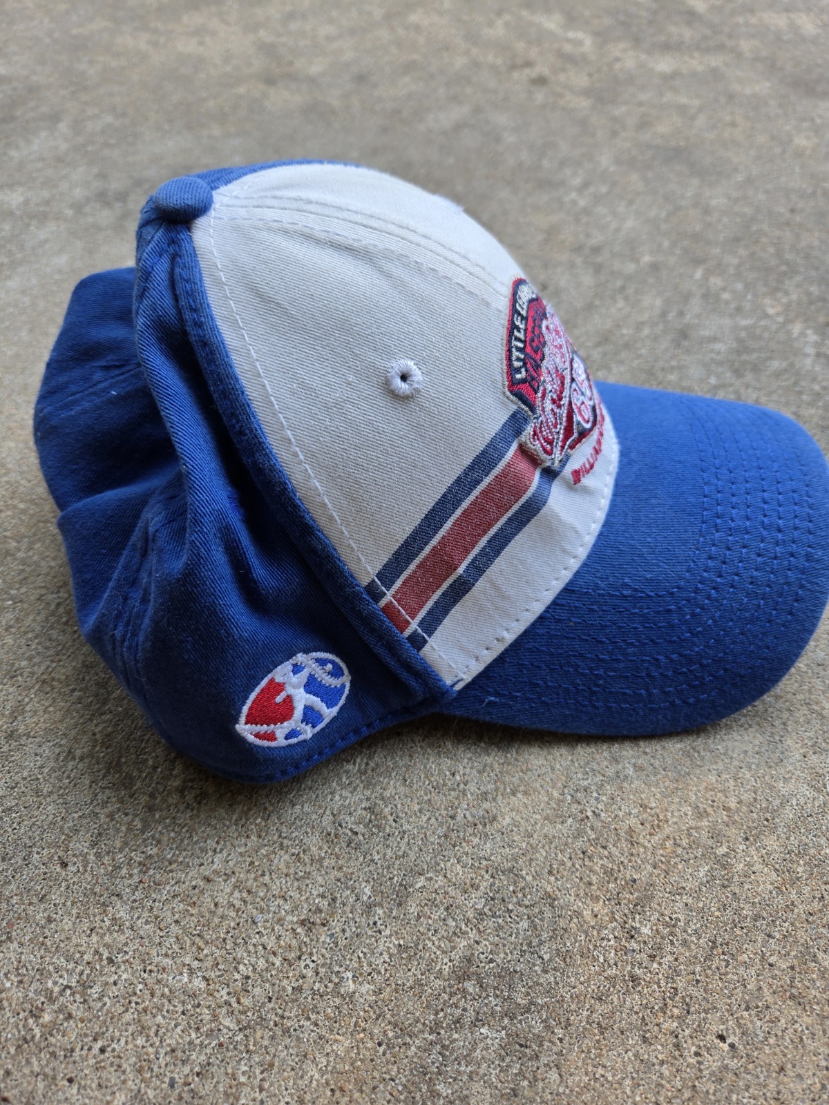 New Era Punisher Comics Theme Baseball Cap Blue/White/Red Adjustable One Size