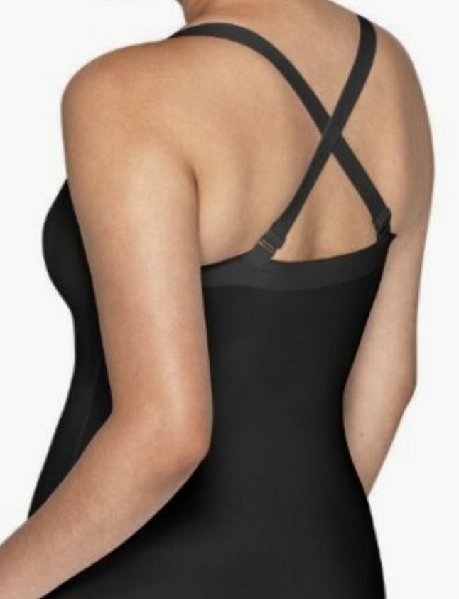 MAIDENFORM Power Players Control Black Thong Bodybriefer Women S M L XL 2XL 3XL
