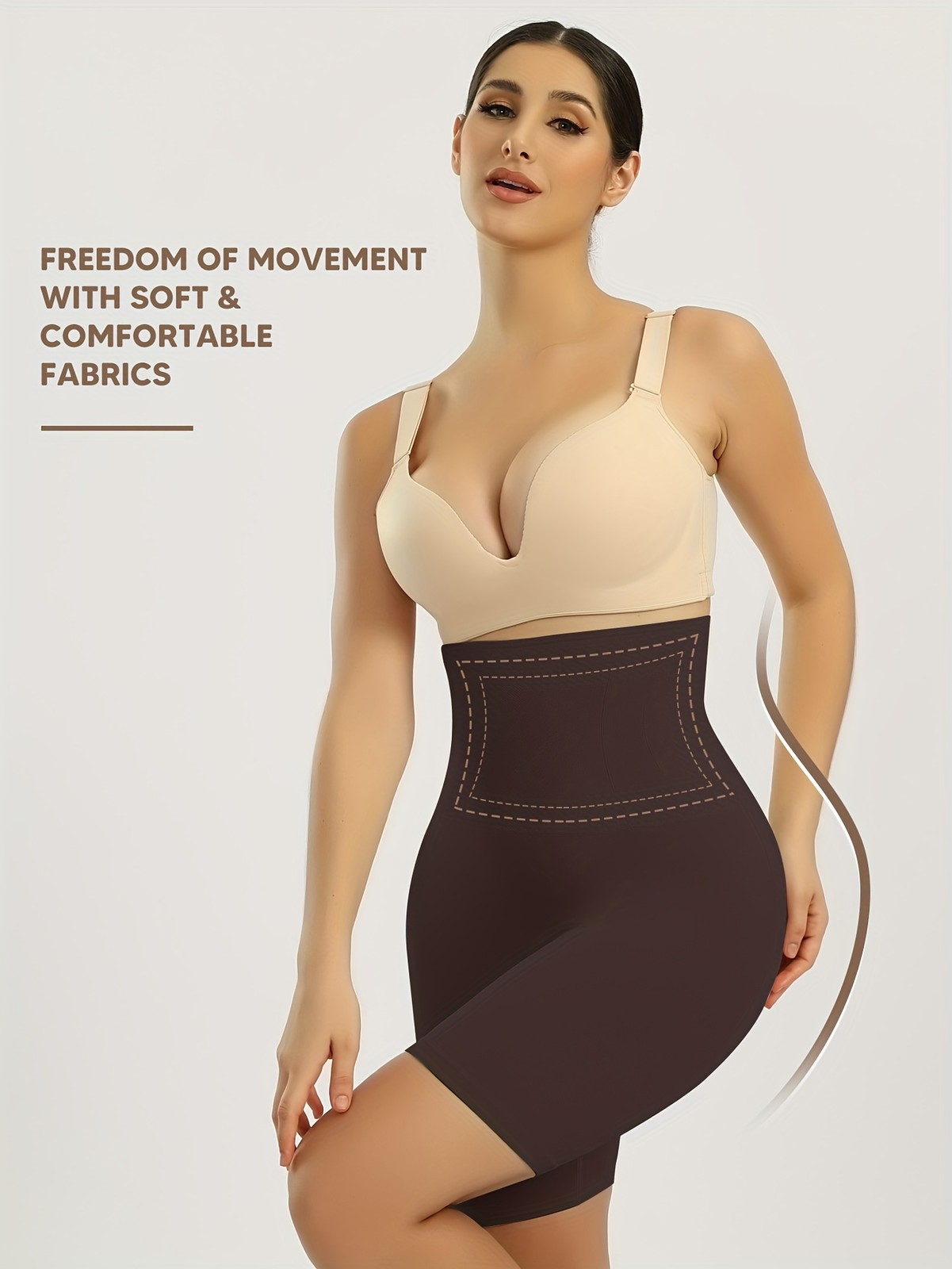 Women Tummy Control Shapewear High Waisted Body Shaper Shorts Slimming Panties