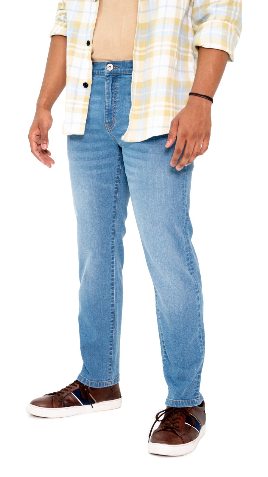 Alamo Stretch Slim Fit Jeans for Men – Classic Denim Men’s Jeans with 5 Pockets