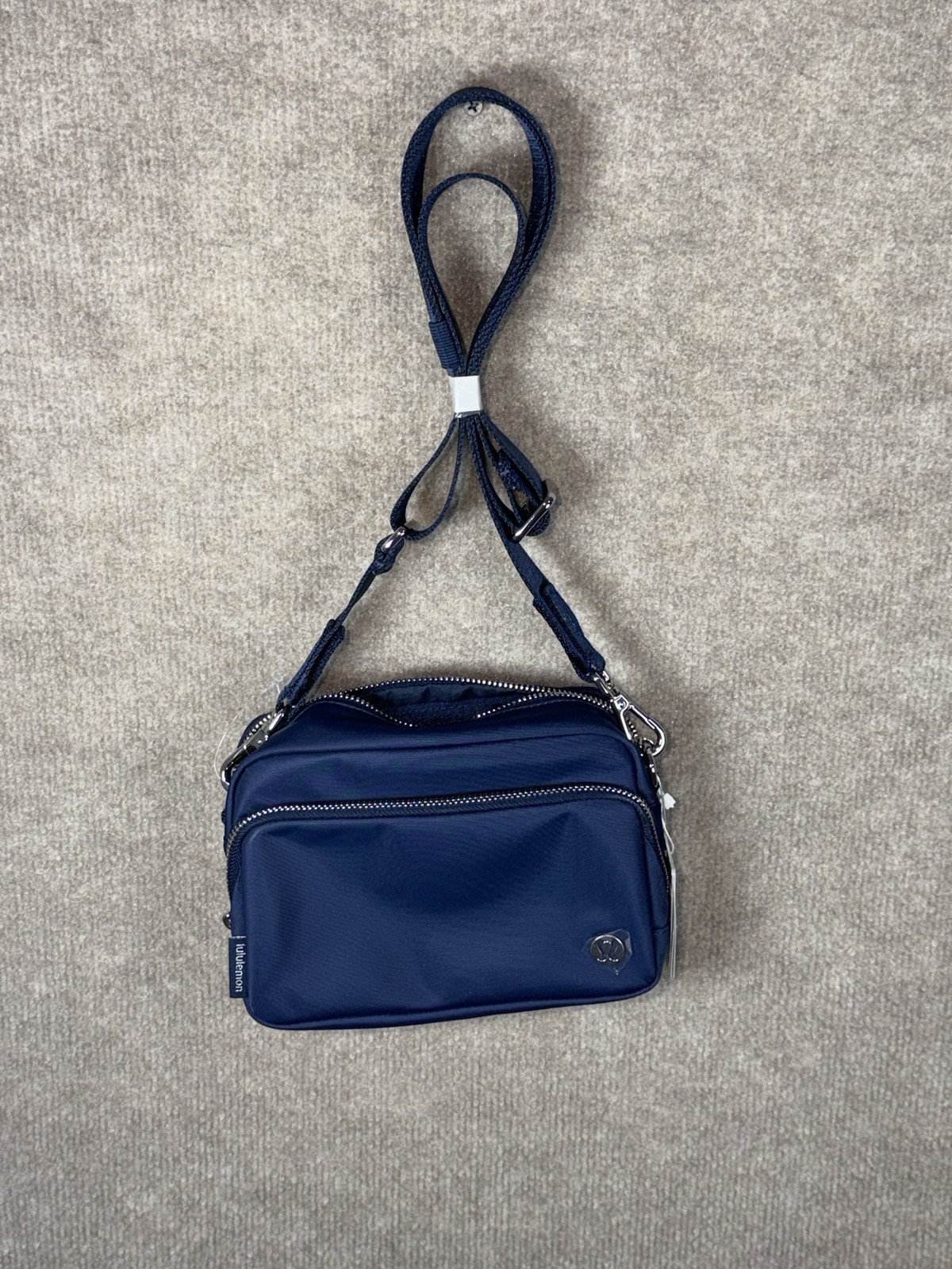Lululemon Everywhere Crossbody 2L Metal Hardware Color Club Blue/Silver