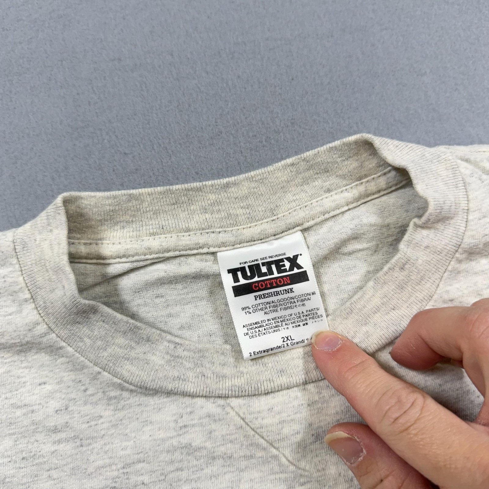Vintage MASH Shirt Mens 2XL Gray Property Of TV Show Military Graphic Tee 1998