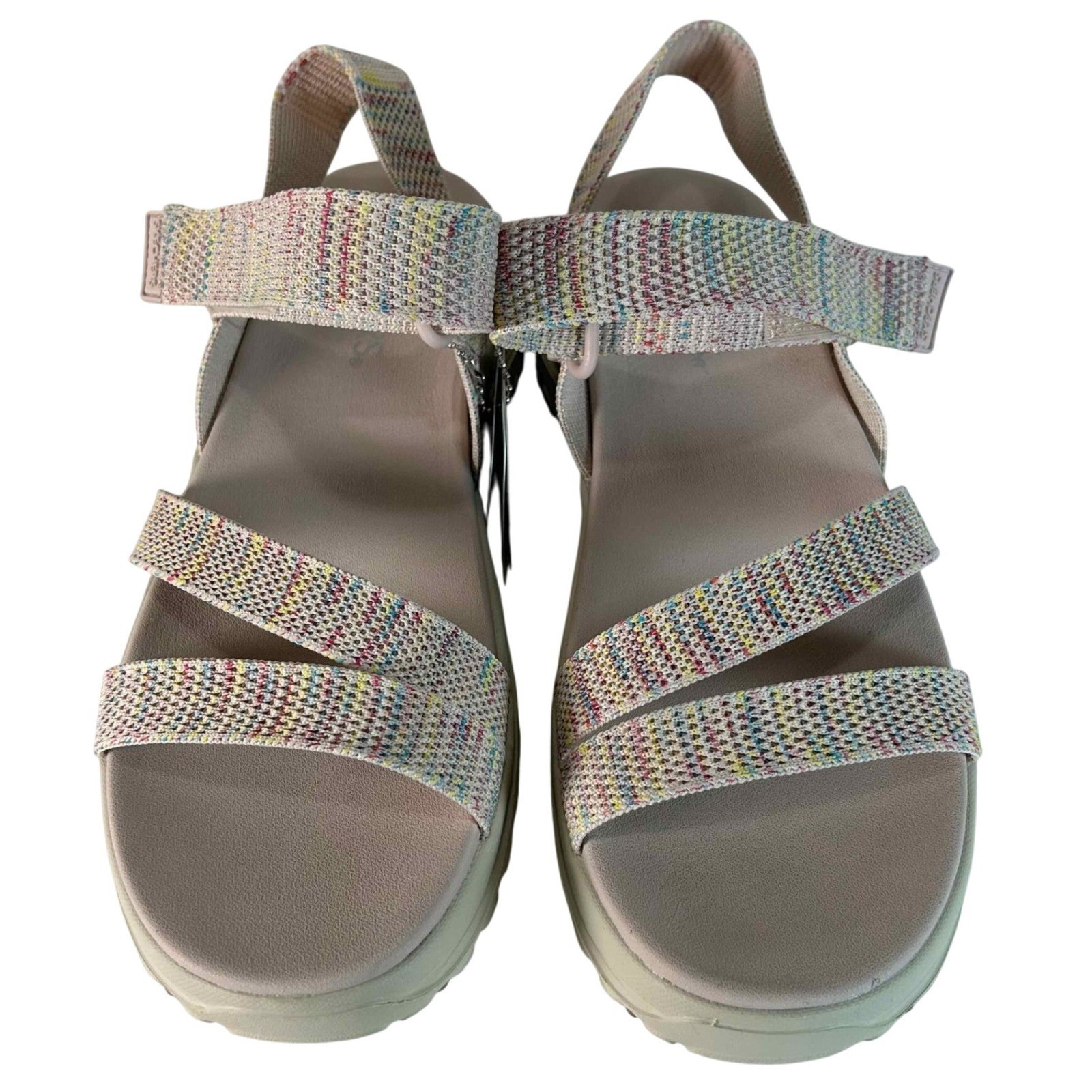 Skechers Reggae Bound Sweet Crush Vegan Machine Washable Sandals Women’s 11 New