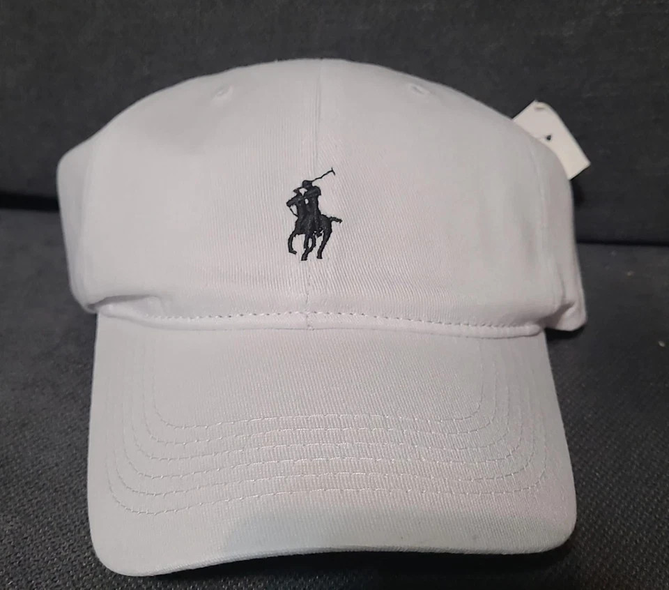 PoloRalphLauren Men’s Baseball Cap Adjustable Chino Cotton Hat NWT Multi-Color