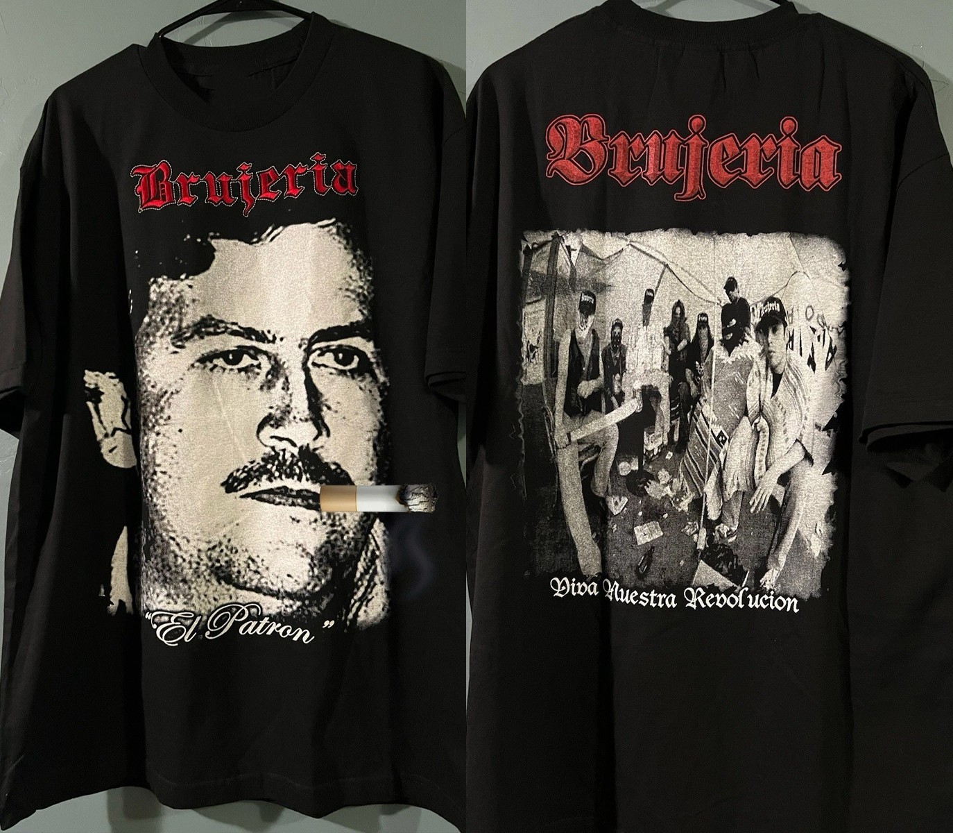 Christmas gift Brujeria Reprinted Cotton Unisex All Size T-Shirt 23D1217