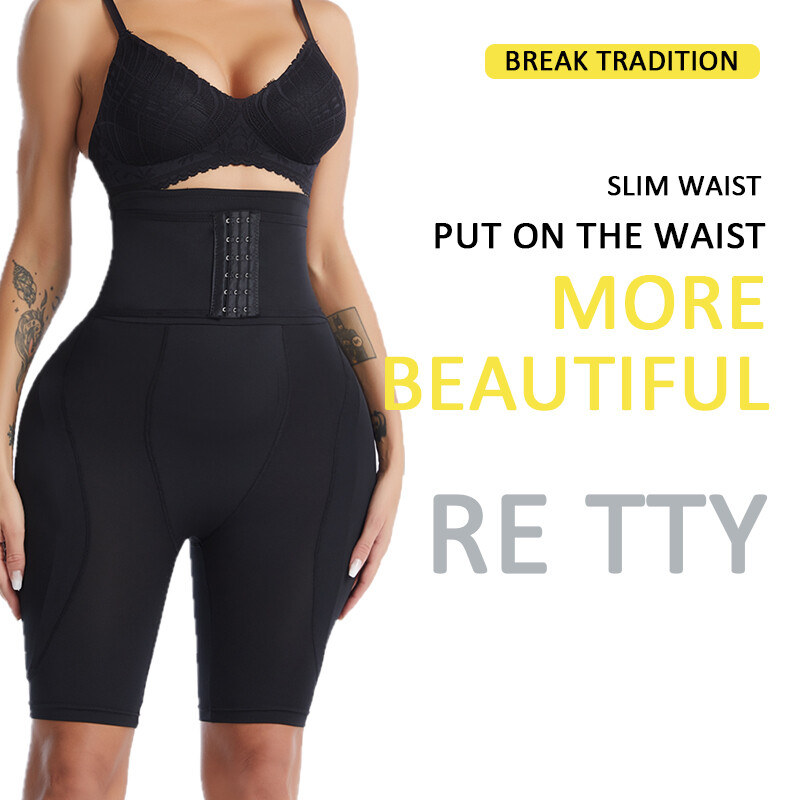 Women High Waist Butt Lifter Panties w Extra Large Pads Fake Ass Hip Enhancer US