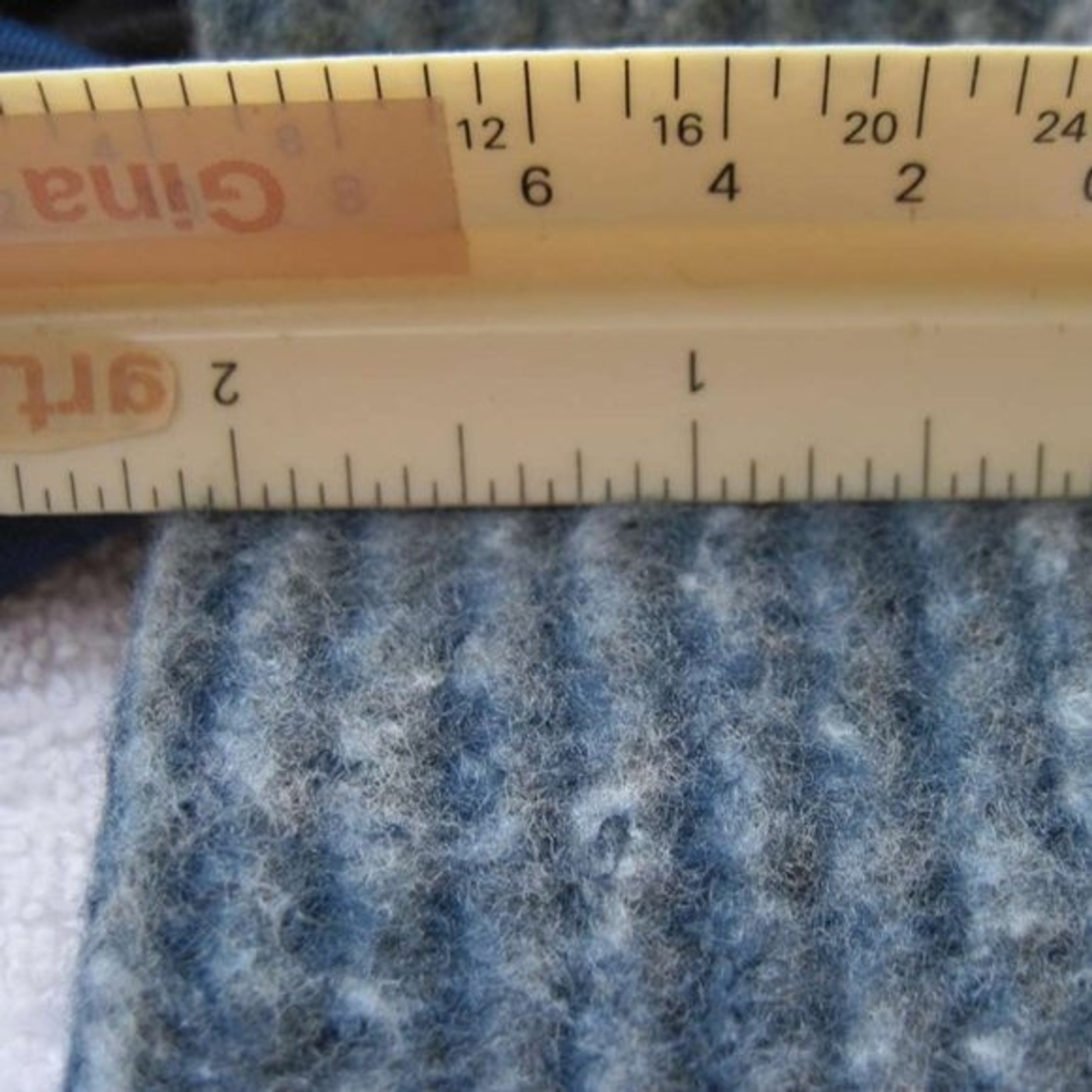 3 Goody Comfort Headwraps 2 Inch Wide Soft Fabric Head Bands Blue Black Fuzzy