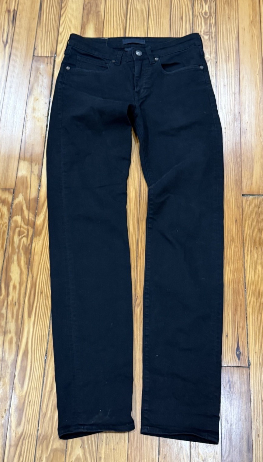 Levis Made & Crafted Jeans Blue Tab 29×34 Needle Narrow Black Denim