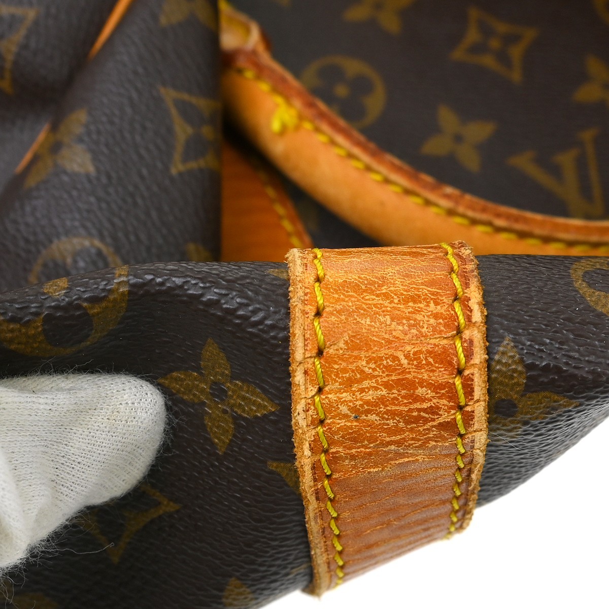 Best05 LOUIS VUITTON KEEPALL BANDOULIERE 60 DUFFLE M41412 VI8910 YQ01384