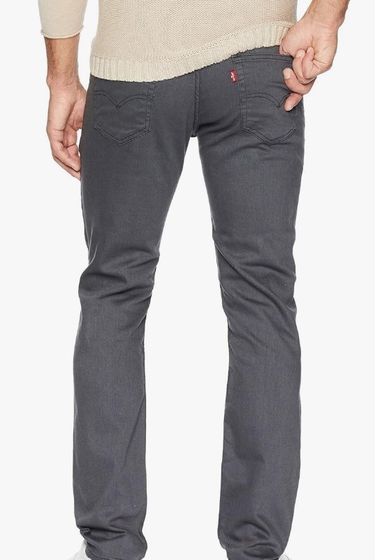 Levi’s 511 Slim Fit Men’s Jeans Wash: Grey/Black 3D Style# 04511-2272 34×30