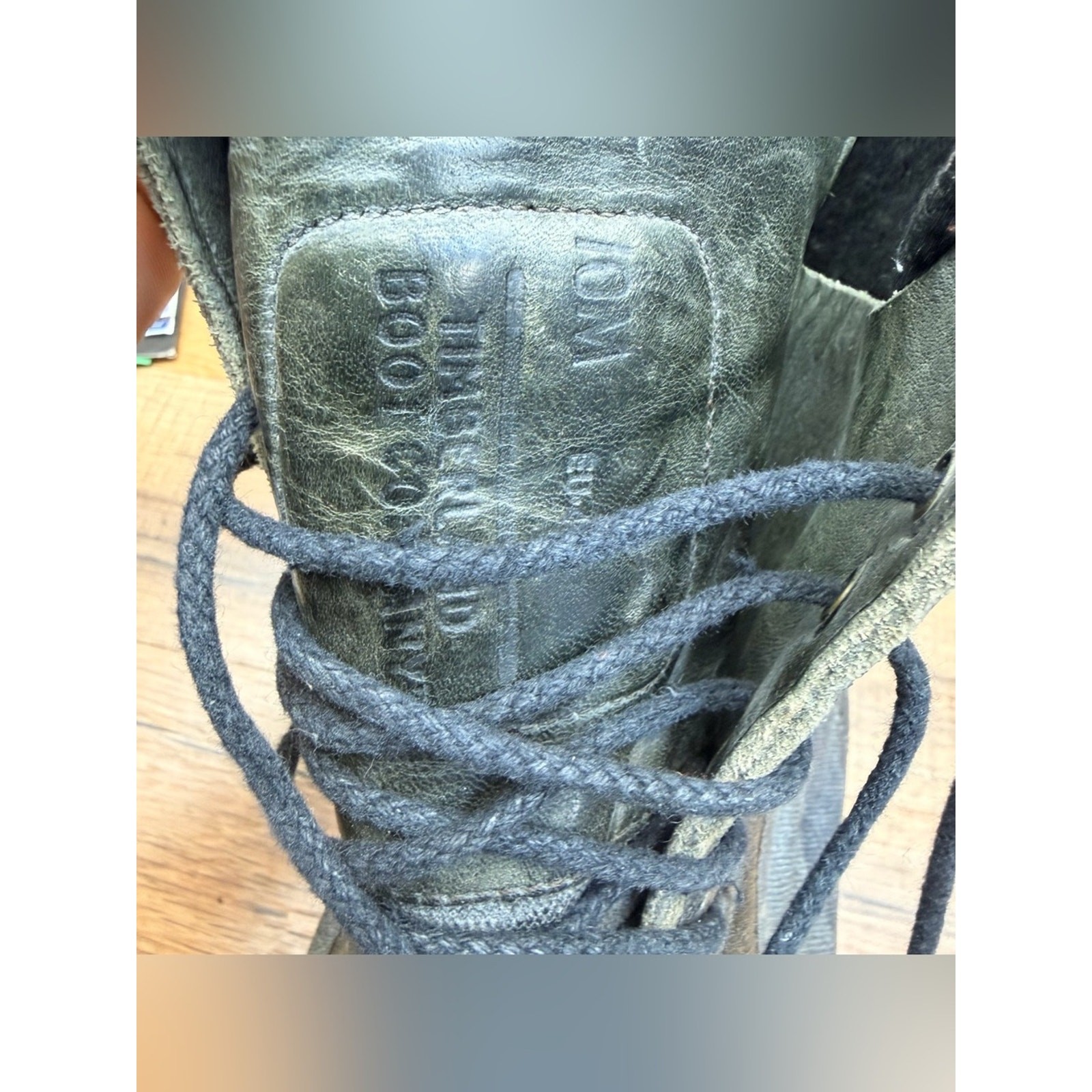 Timberland Boot Company Men’s size 10 Leather Canvas Tackhead Combat Boots