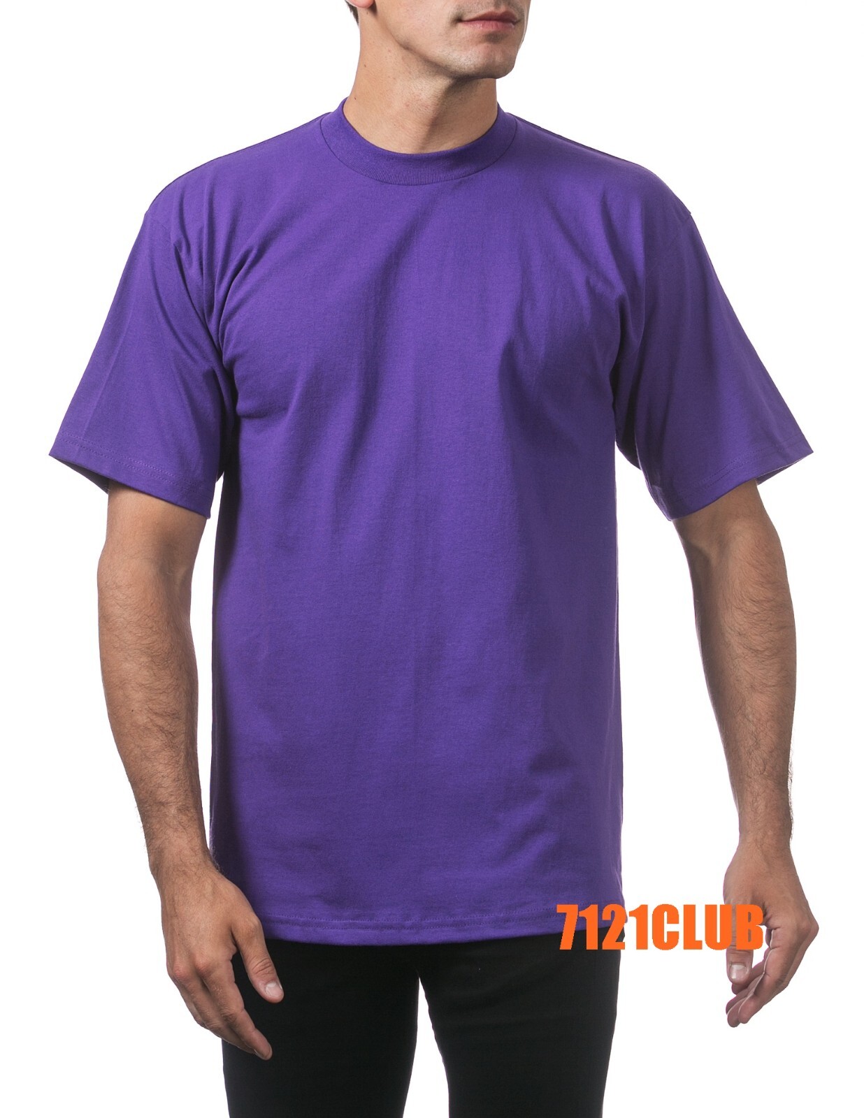6 PACK PRO CLUB MEN’S T SHIRTS PROCLUB HEAVYWEIGHT SHORT SLEEVE BIG & TALL S-7XL