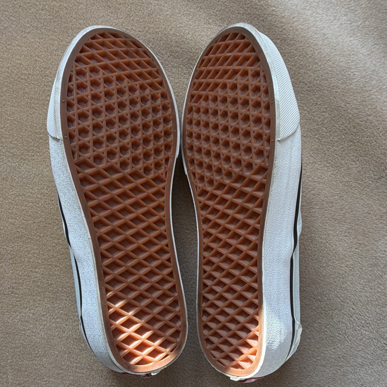 VANS Classic Slip-On Men’s Light Blue/White Checkerboard Canvas Size 8.5