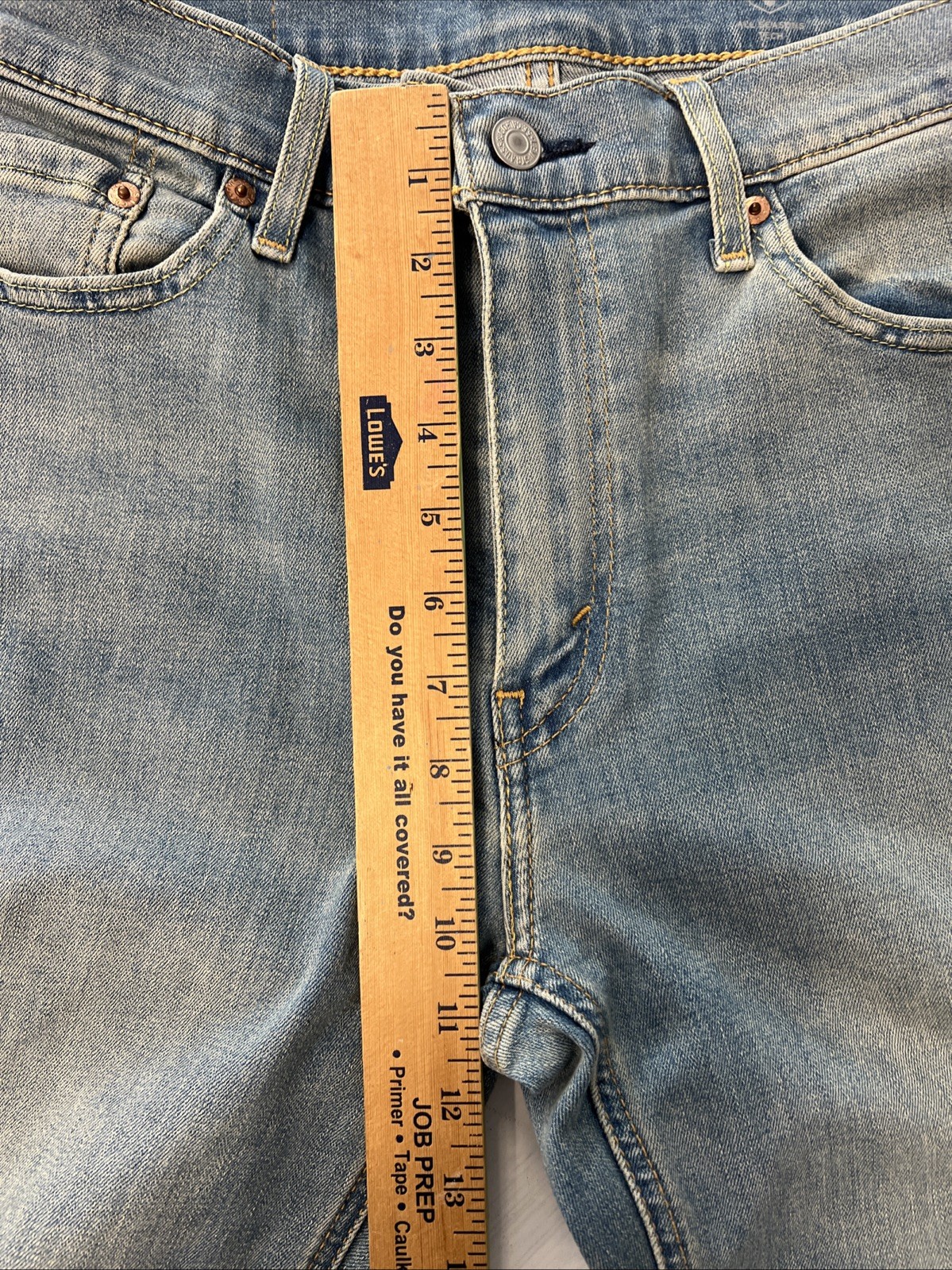 LEVI STRAUSS Men All Seasons Tech 541 Athletic Denim Jeans 33×30 Light Blue Wash
