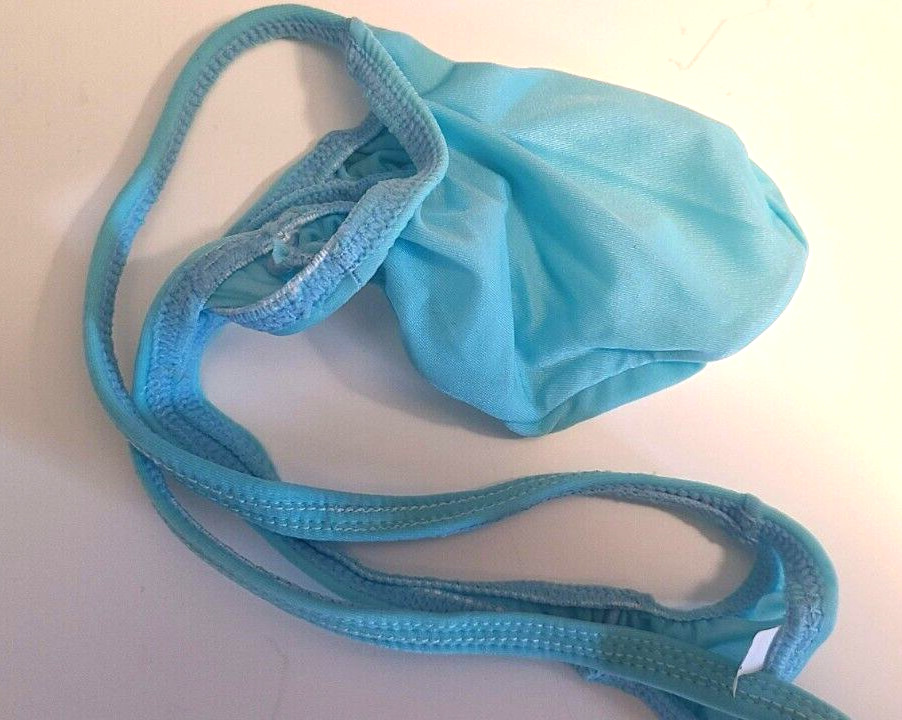USA SELLER SEXY MENS K403 GRAPE SMUGGLERS MICRO (S/M 28-34) THONG-LITE BLUE