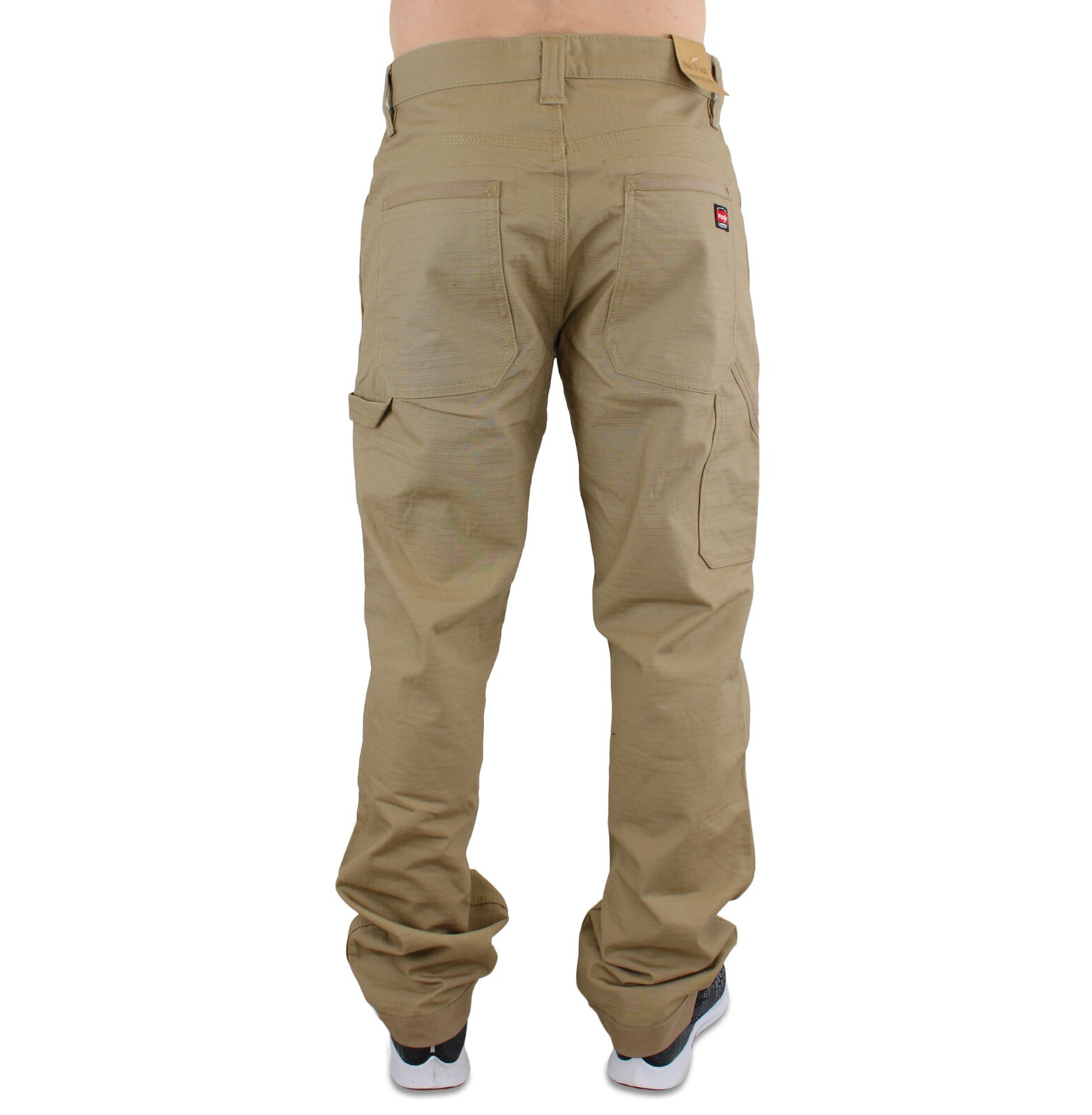 Wrangler Workwear Men’s Work Pants 5-Pocket Rip-Stop, Reinforced Knee & Pockets