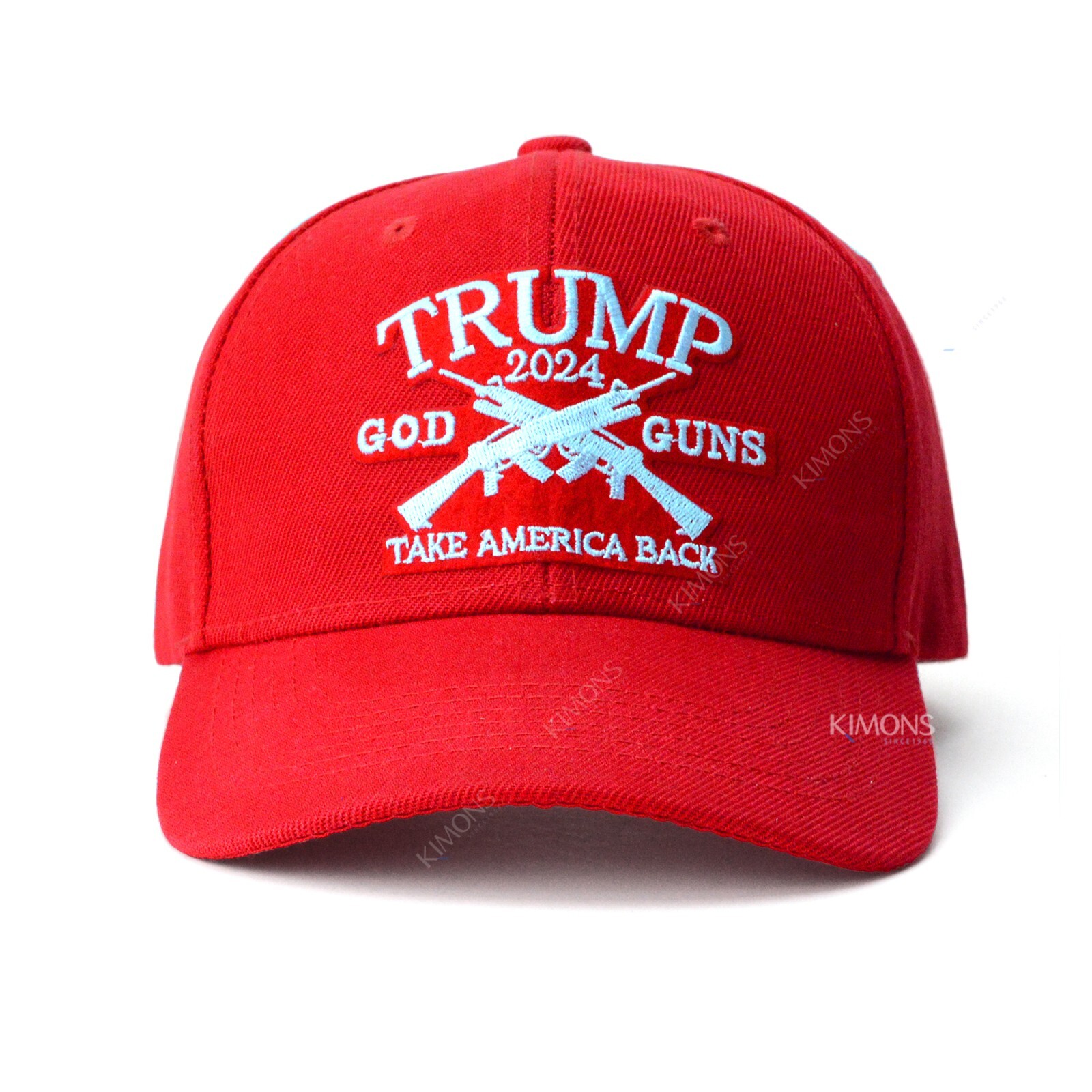 Trump 2024 “God Guns” – Take America Back Flag Hat Baseball Cap