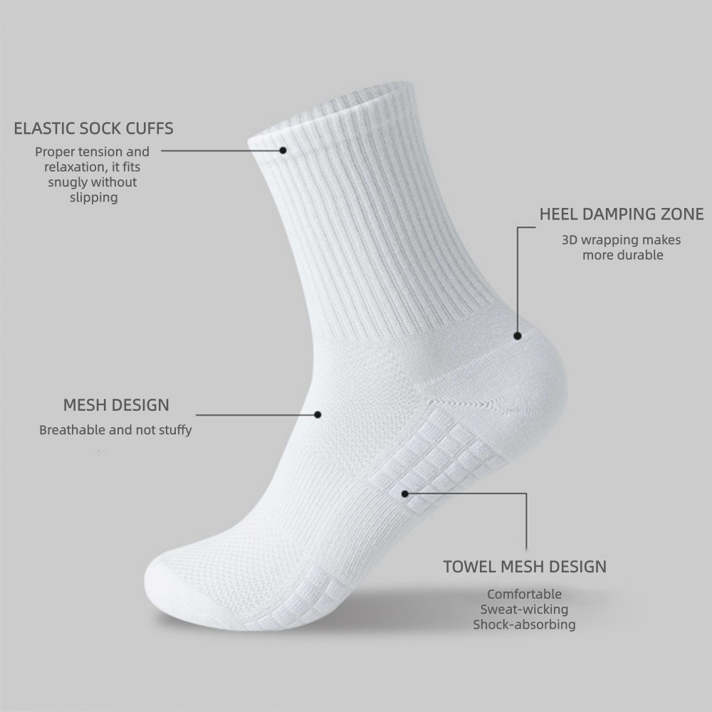Mens Heavy Duty Winter Warm Thermal Wool Heated Work Crew Boots Socks US Seller