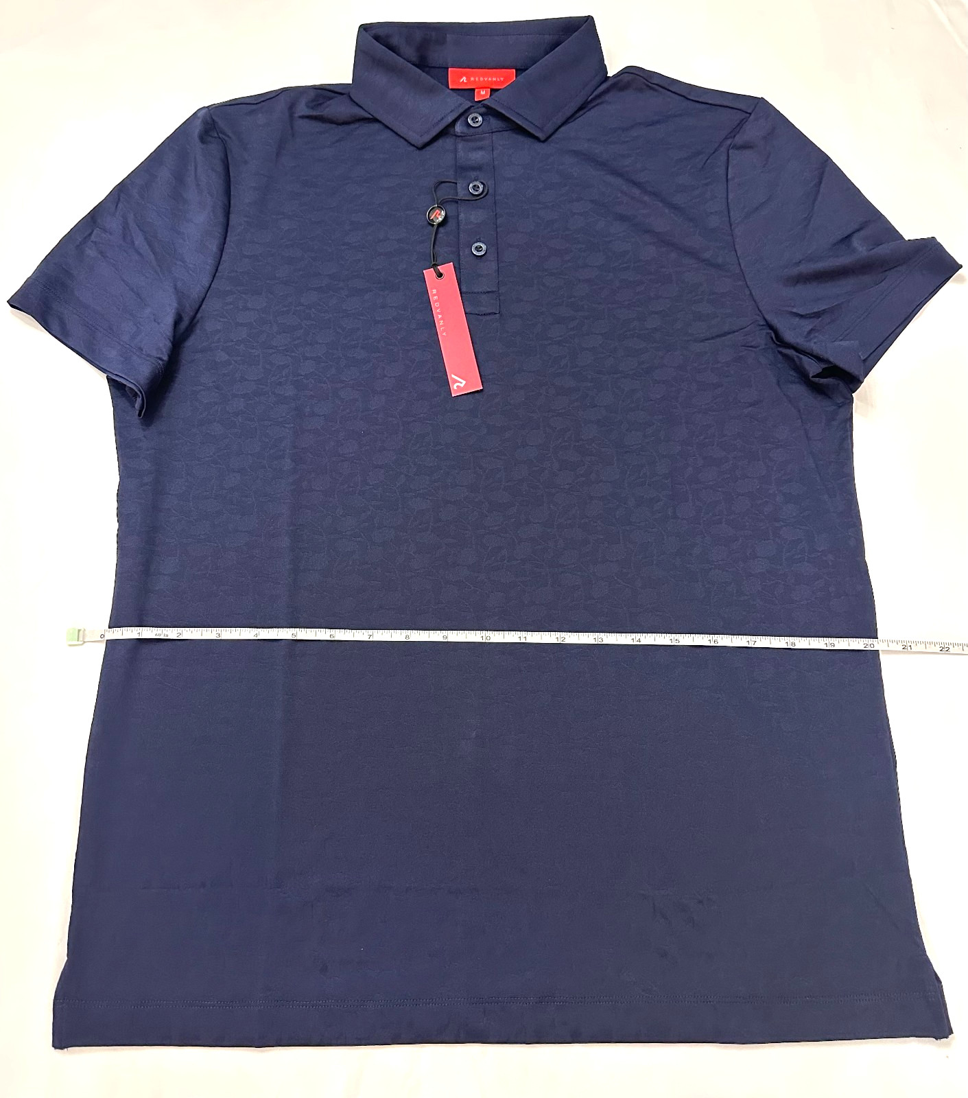 Redvanly Rodin Polo Color Midnight Navy Size Medium New No Tag