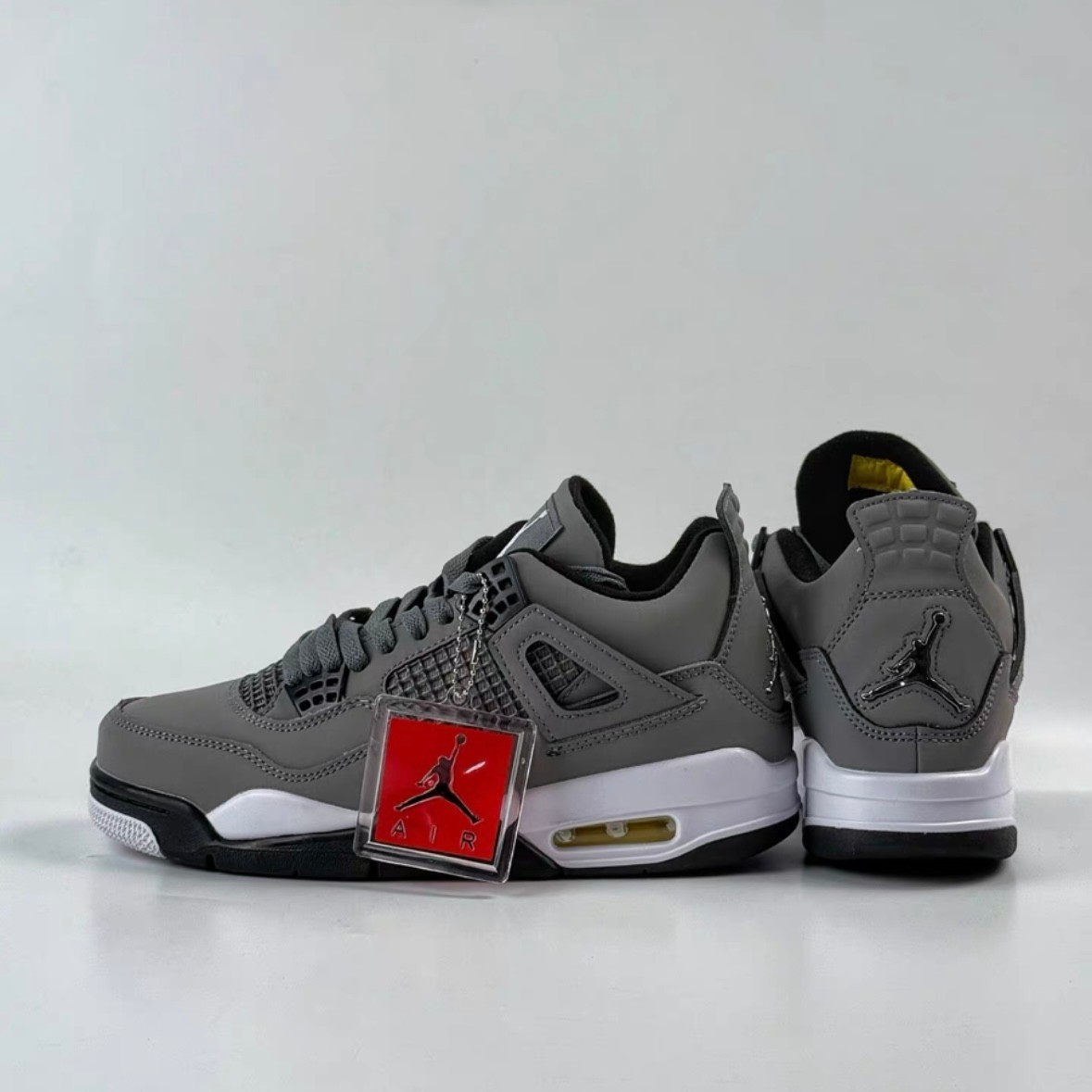 Air Jordan 4 “Cool Grey” Retro Basketball Shoes Men’s Mid Top