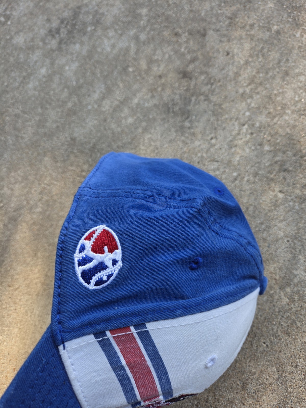 New Era Punisher Comics Theme Baseball Cap Blue/White/Red Adjustable One Size