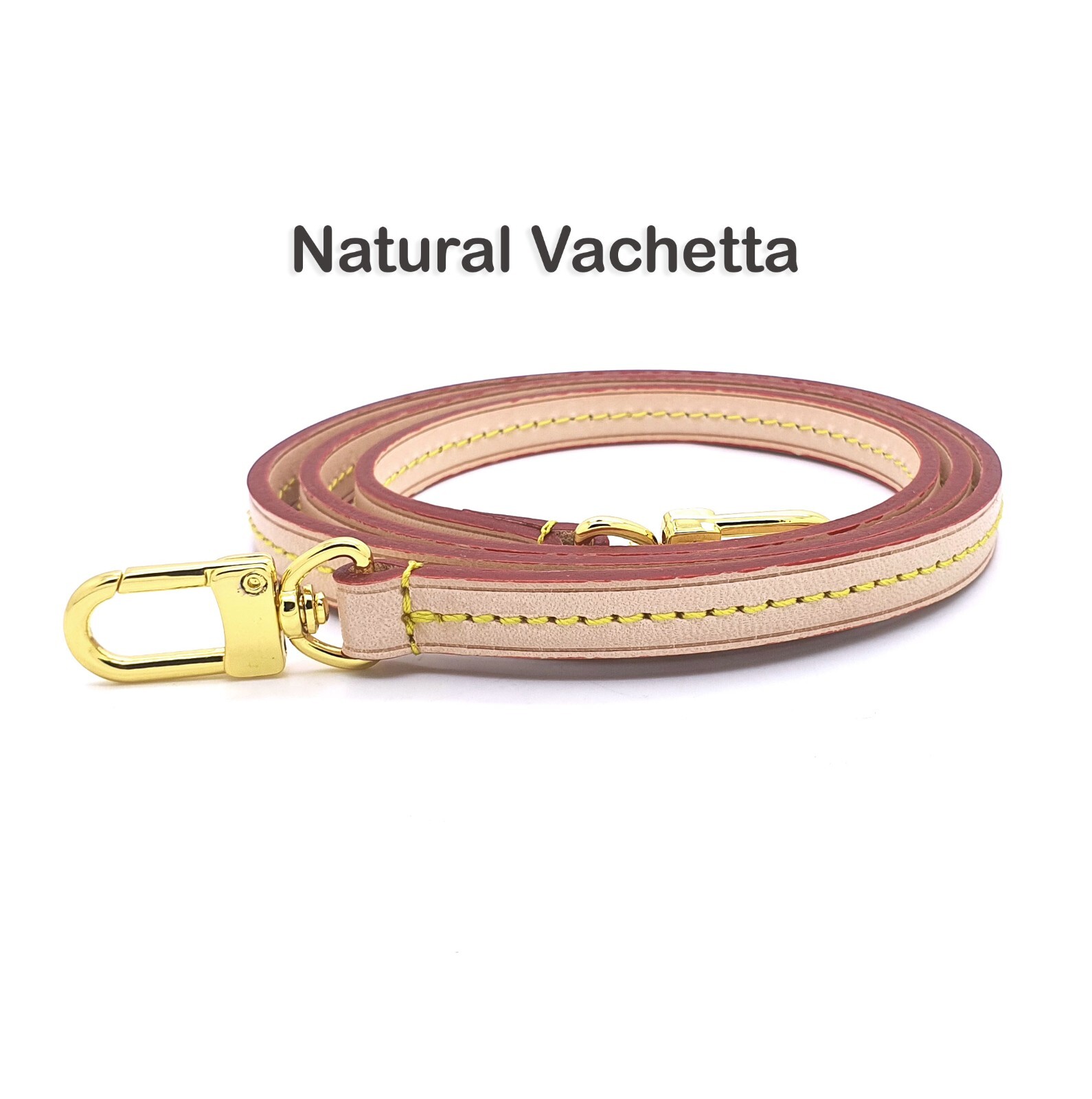 Vachetta Crossbody Leather Strap for Pochette Accessoires Eva Favorite mini bag