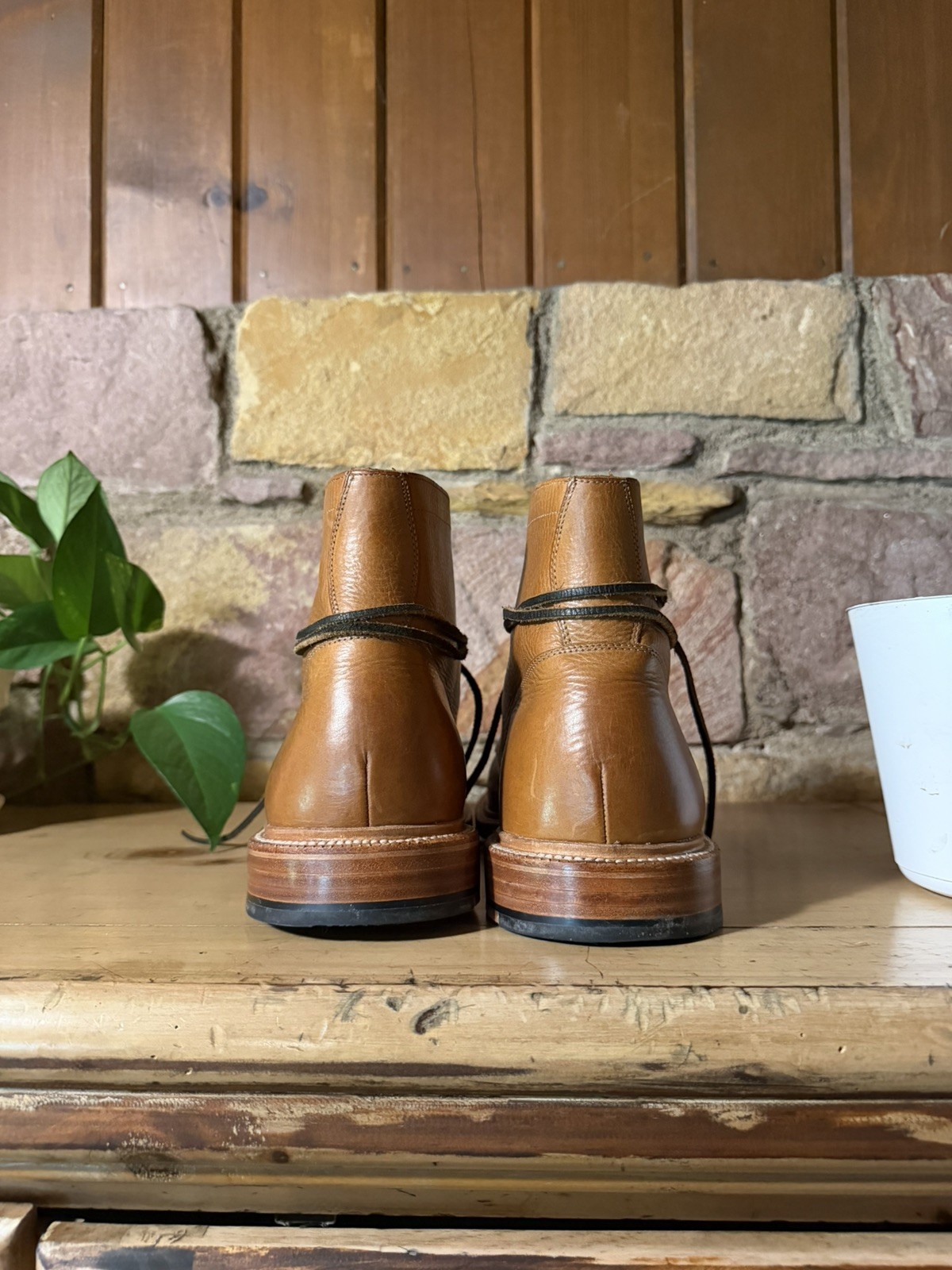 Grant Stone Diesel Boot 13D – Men’s Saddle Tan Brown