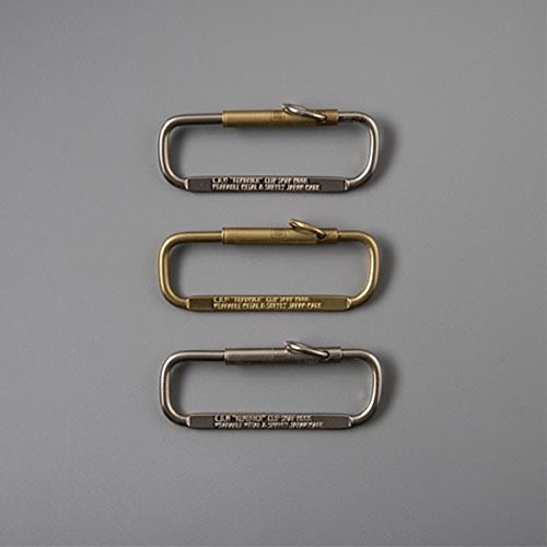 Candy Design & Works KENDRICK Brass Keyring Carabiner Hand Made in Japan
