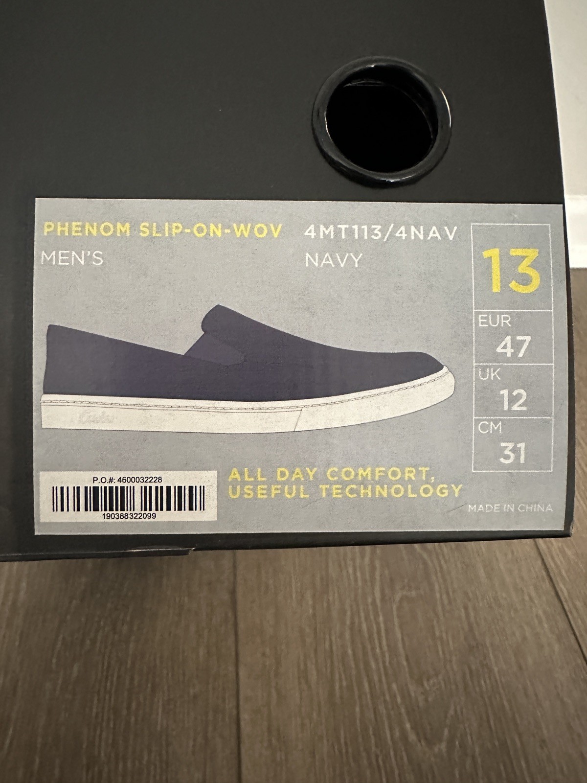 Cuater by Travis Mathew’s Men’s Slip On Sneakers Shoes Size 13 M Blue