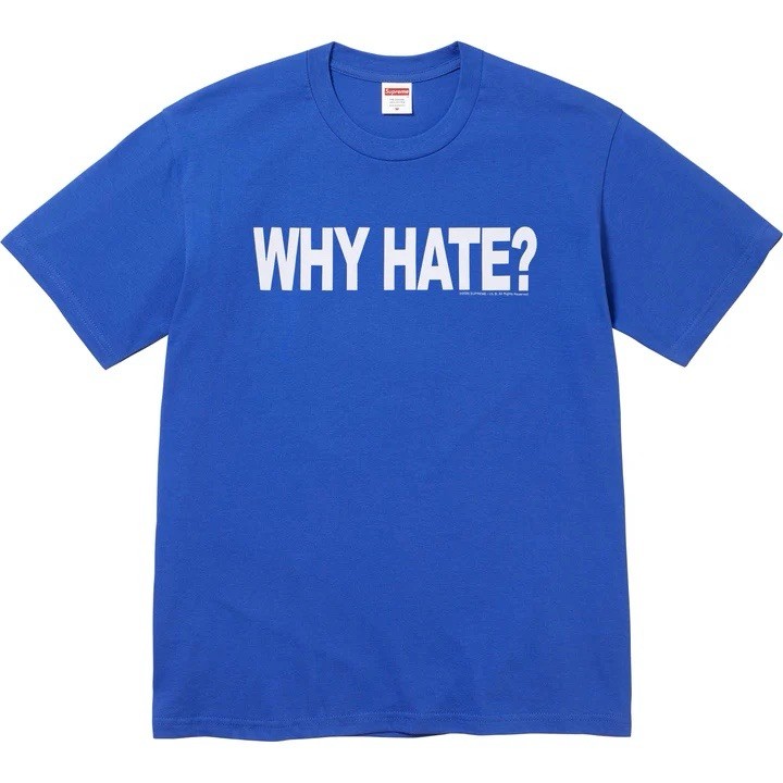 Supreme Based Tee Lil B Royal Blue Size Medium Brand New