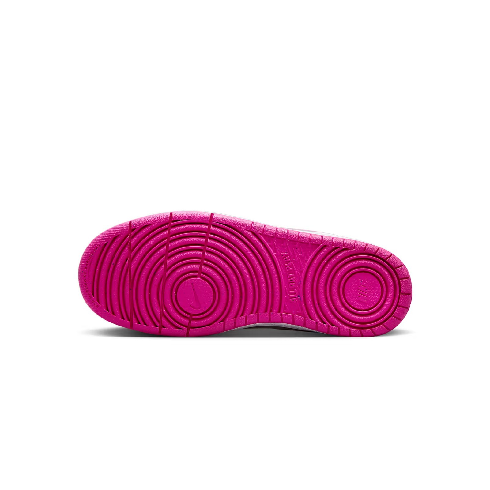 Nike Court Borough Low Recraft Youth Big Kids Wh/Laser Fuchsia Shoes, DV5456-123