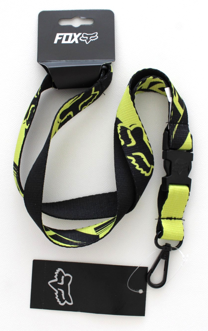 Fox Racing Fracture Aircraft Lanyard Breakaway Detachable Key Holder