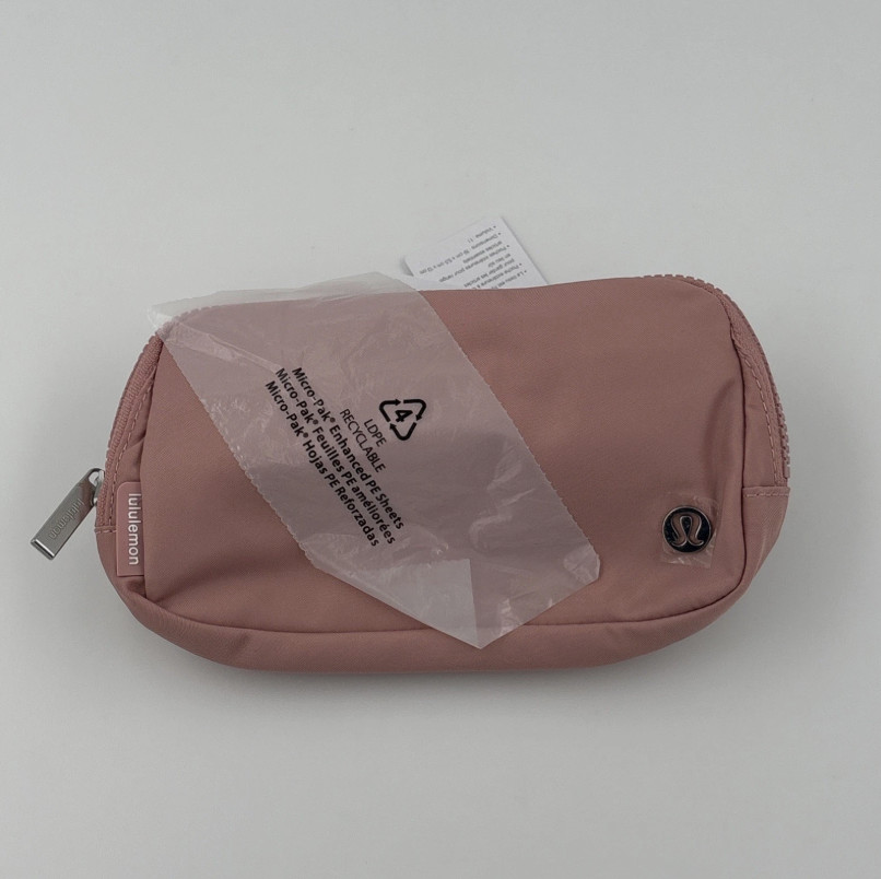 Lululemon Everywhere Belt Bag 1L Pink Haze Crossbody Waist Fanny Pack NWT Travel