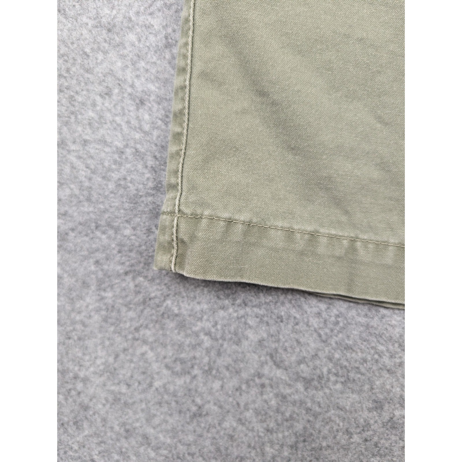 Eddie Bauer Womens Olive Green Canvas Utility Mini Skirt Outdoor Casual