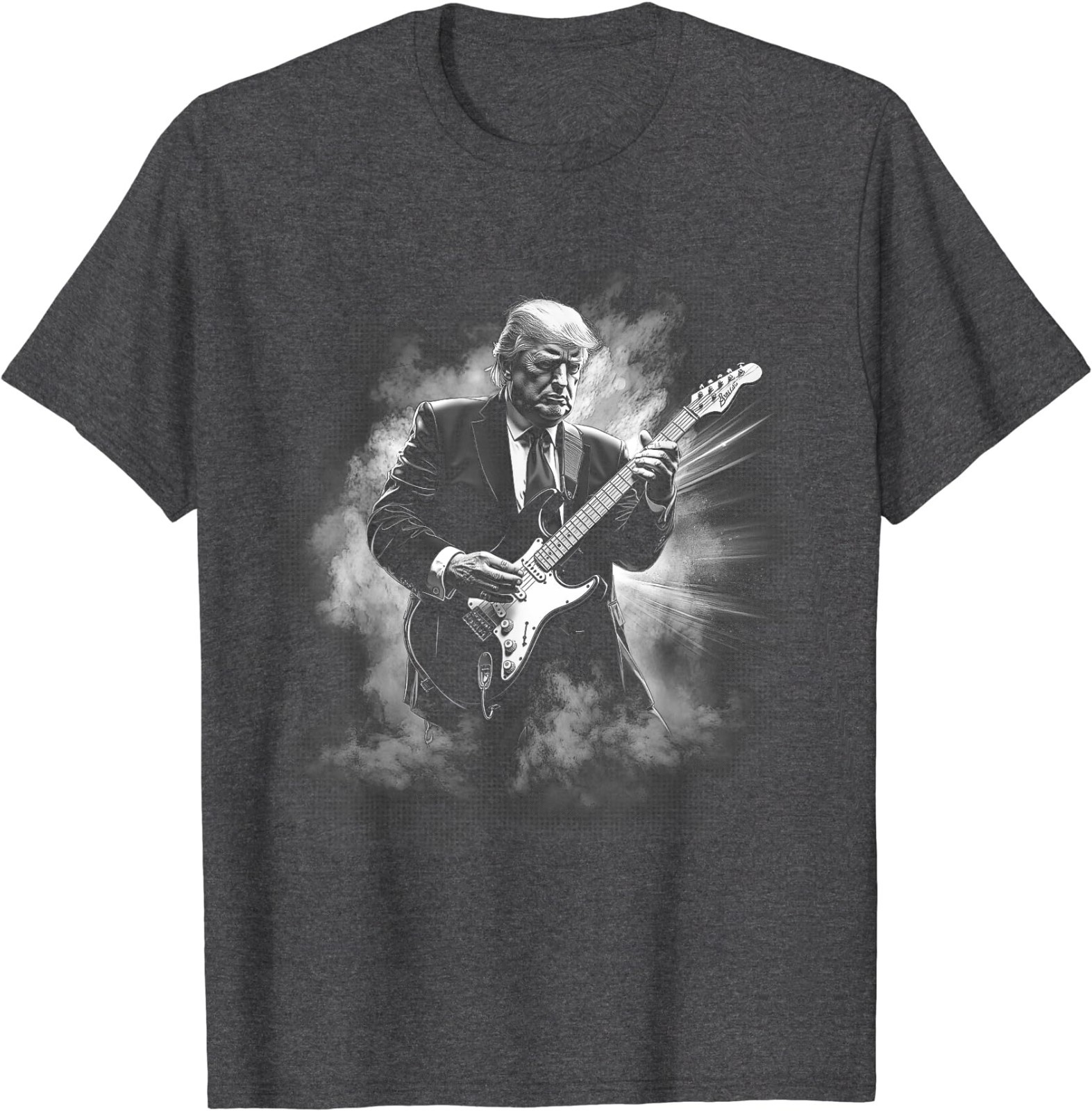 Donald Trump Playing Electric Rock Guitar T-Shirt