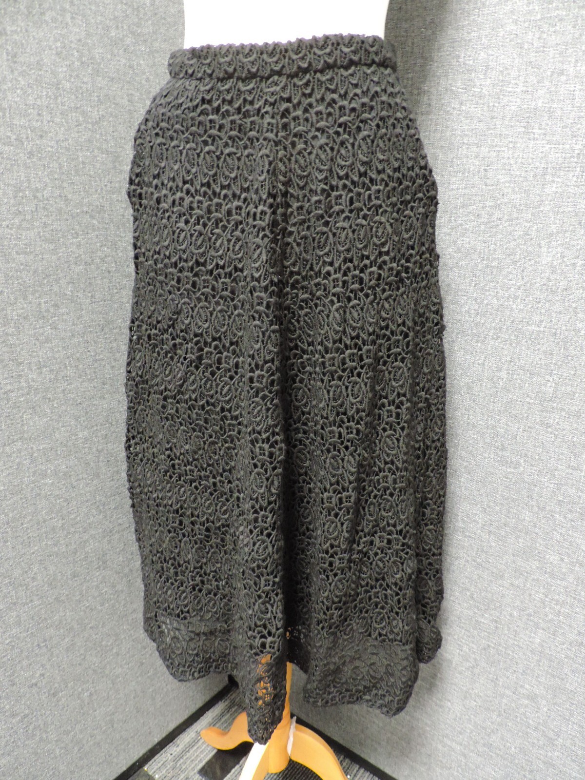 Toast Lace Skirt Black UK 8 RRP £155 LN121 MM 16