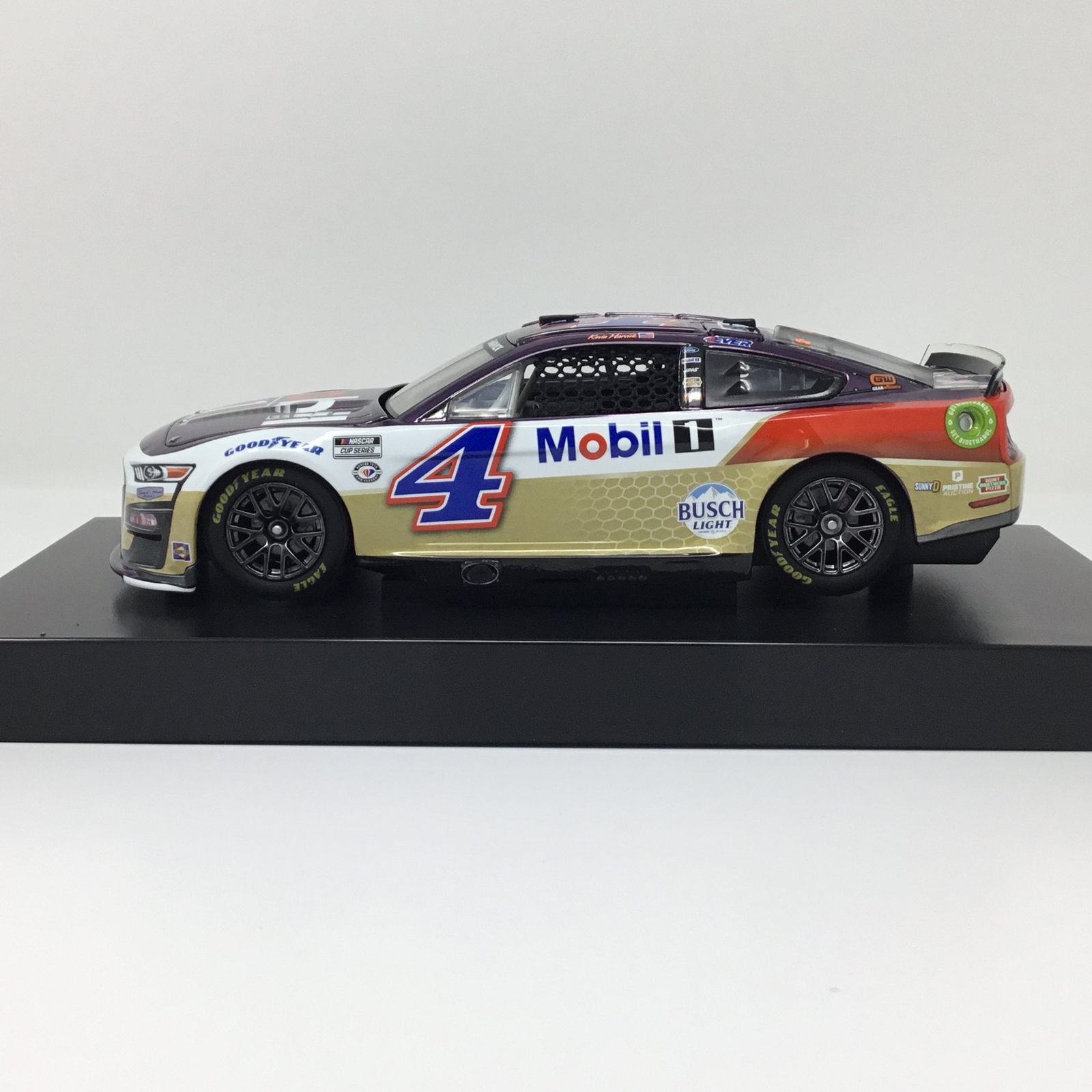 Kevin Harvick 2023 Mobil 1 High Mileage 1:24 Color Chrome Diecast