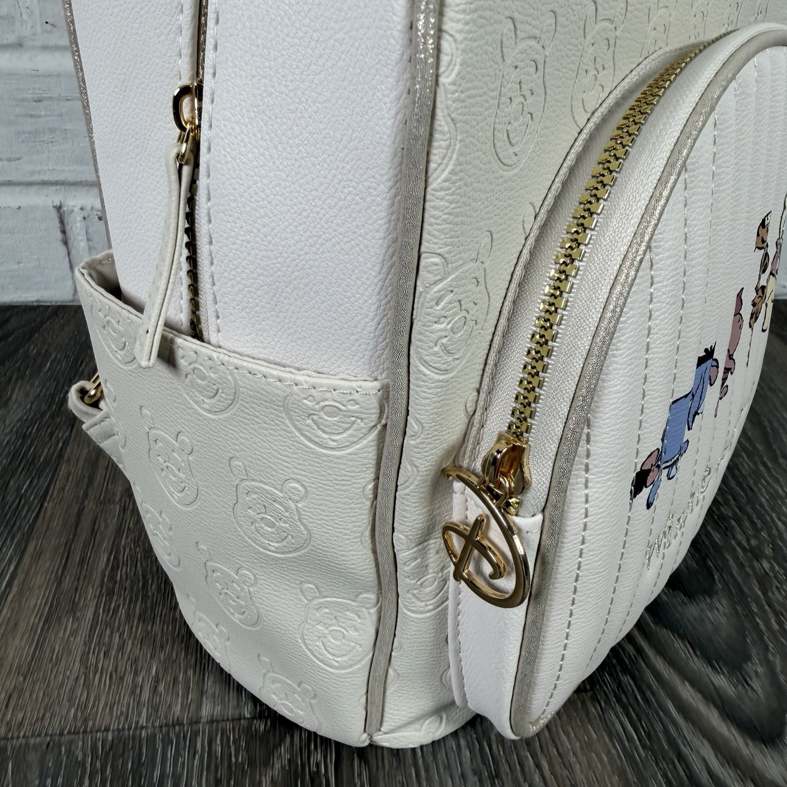 Primark Disney Winnie The Pooh and Friends Faux Leather Backpack 13″ Exclusive