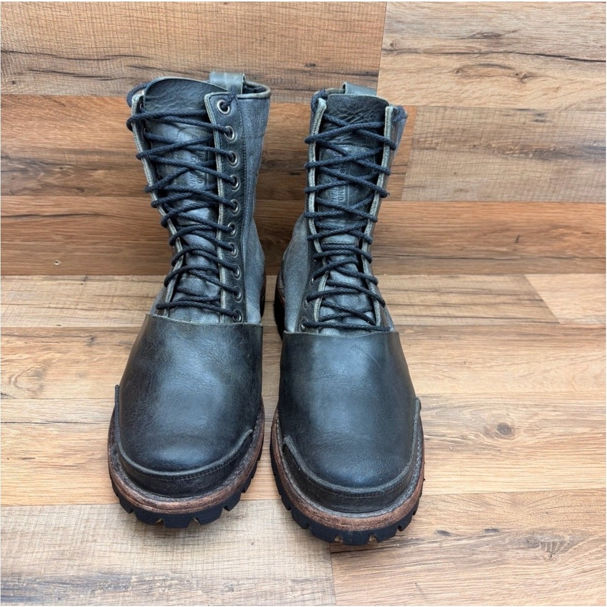 Timberland Boot Company Men’s size 10 Leather Canvas Tackhead Combat Boots