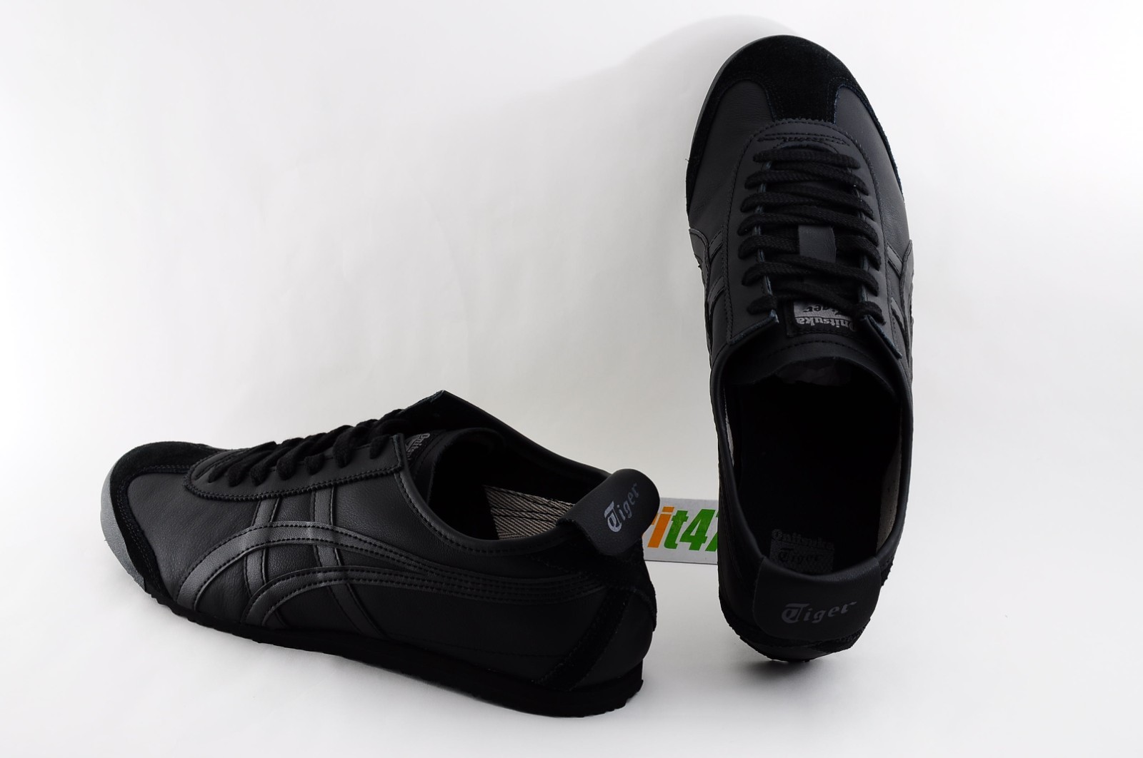 Onitsuka Tiger Genuine MEXICO 66 1183C102 BLACK /BLACK US Buyer No Import duties