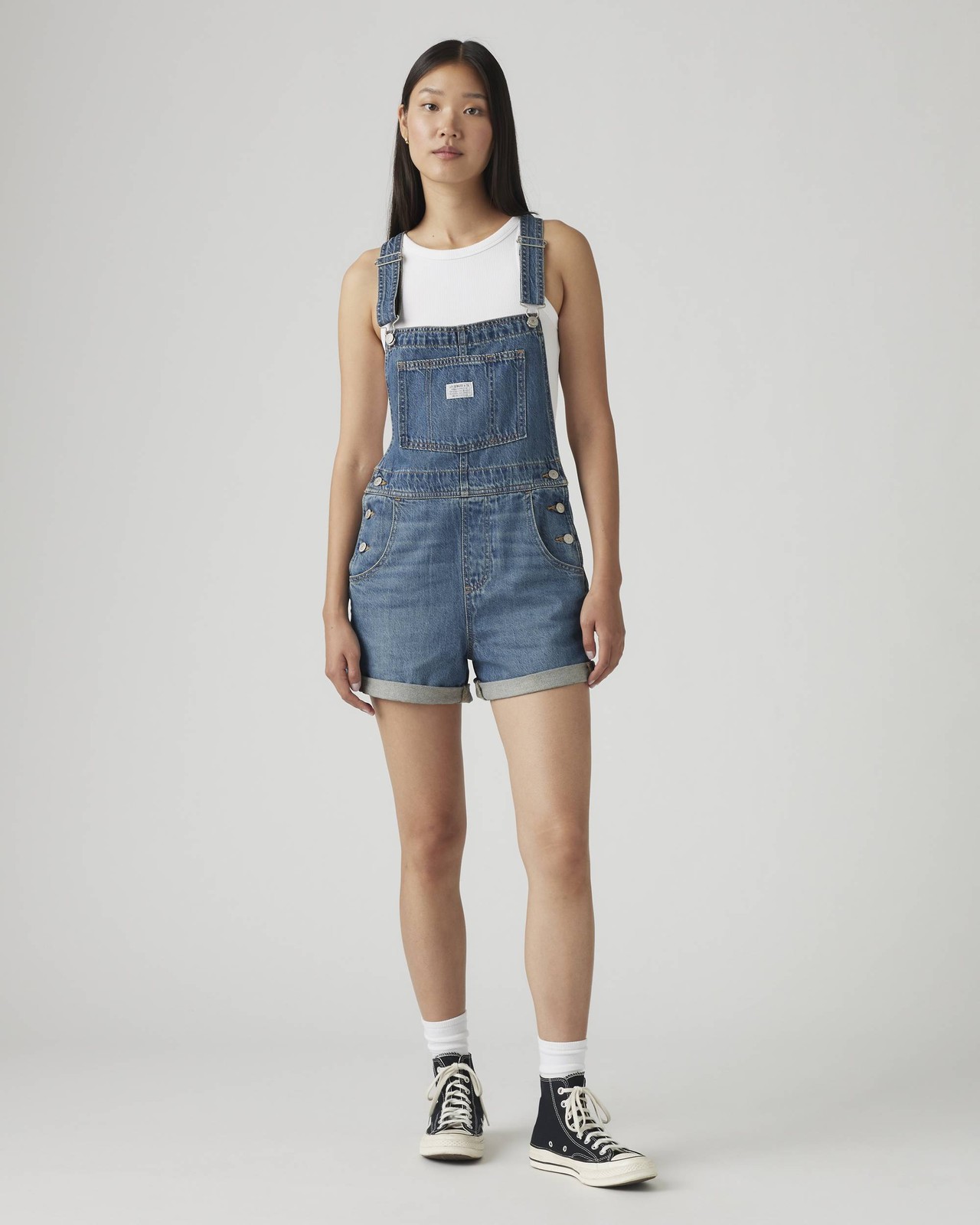 Levi Vintage Women’s Lightweight Shortalls