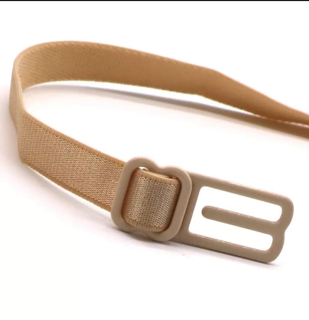 6 Nonslip Elastic Adjustable Retainer Band Bra Strap Holder Racer Back Clip UK