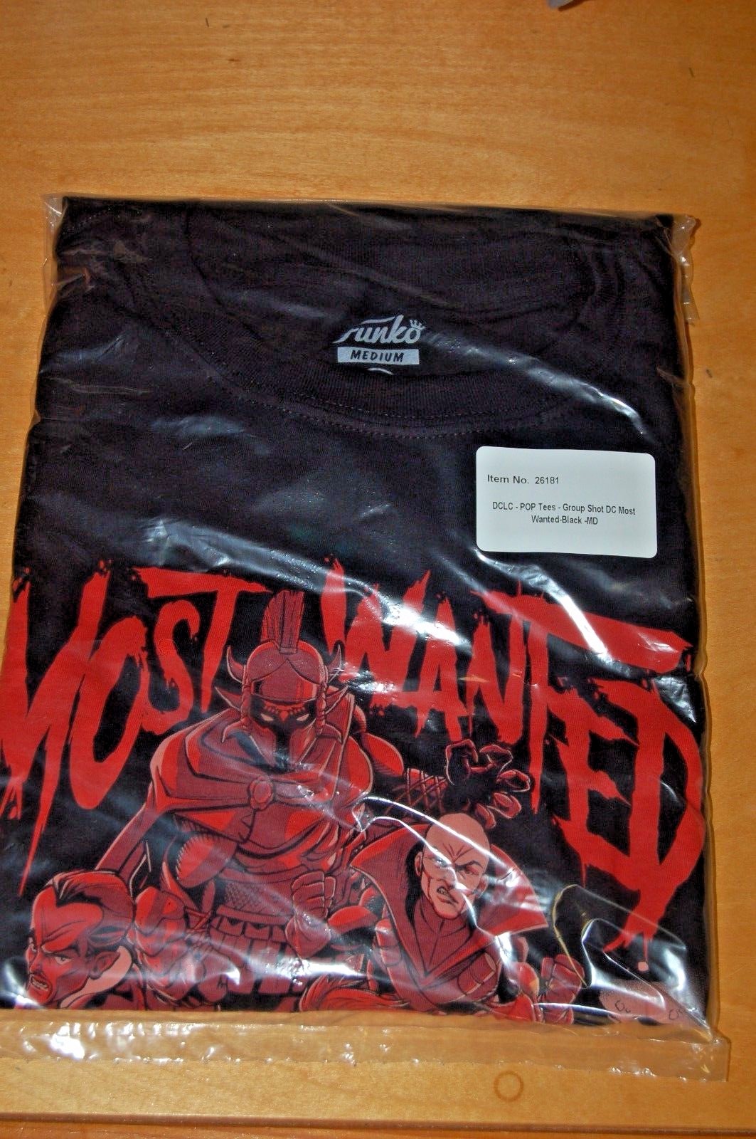 NEW Funko DC Legion of Collectors DC’s Most Wanted Exclusive T-Shirt