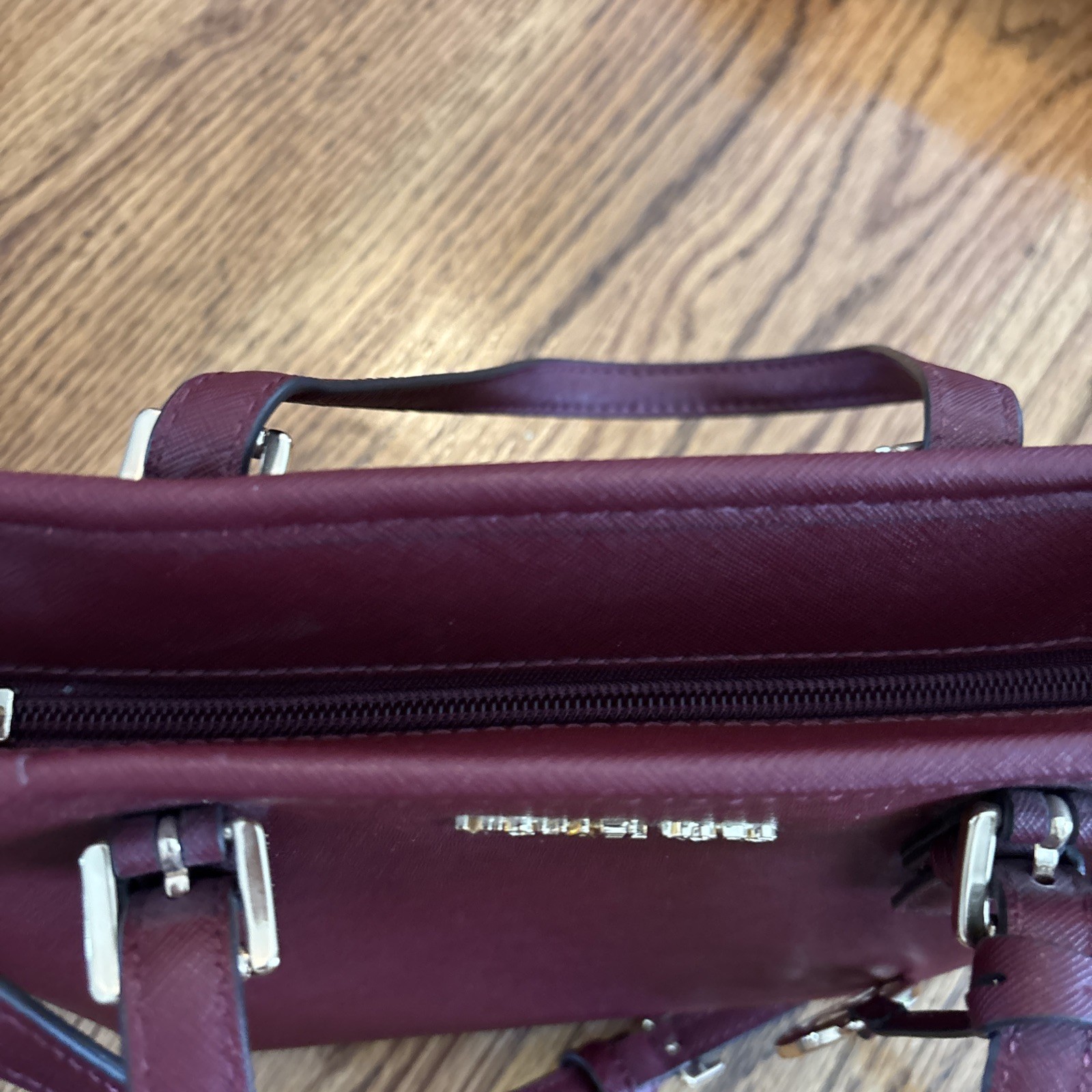 Jet Set Travel Extra-Small Saffiano Leather Top-Zip Tote Bag