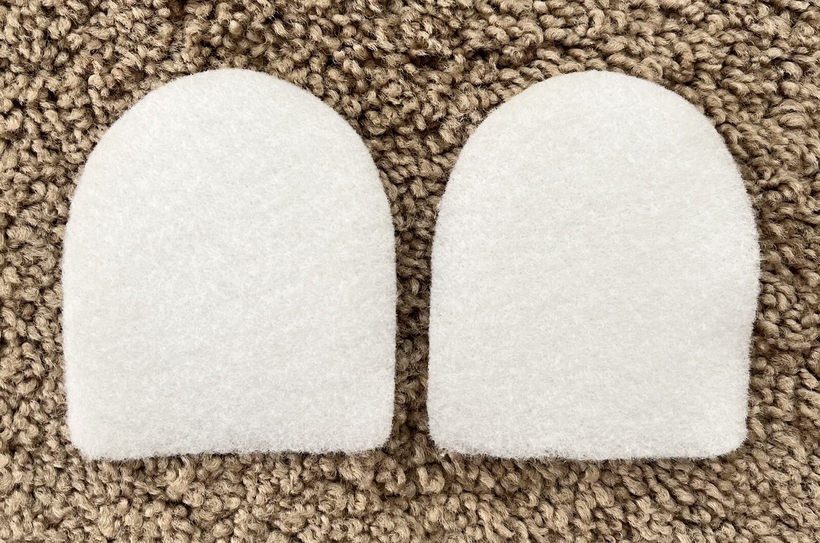 6 NEW Pairs of Ralyn Shoe Felt Heel Pads Taps Heel Repair Replacement