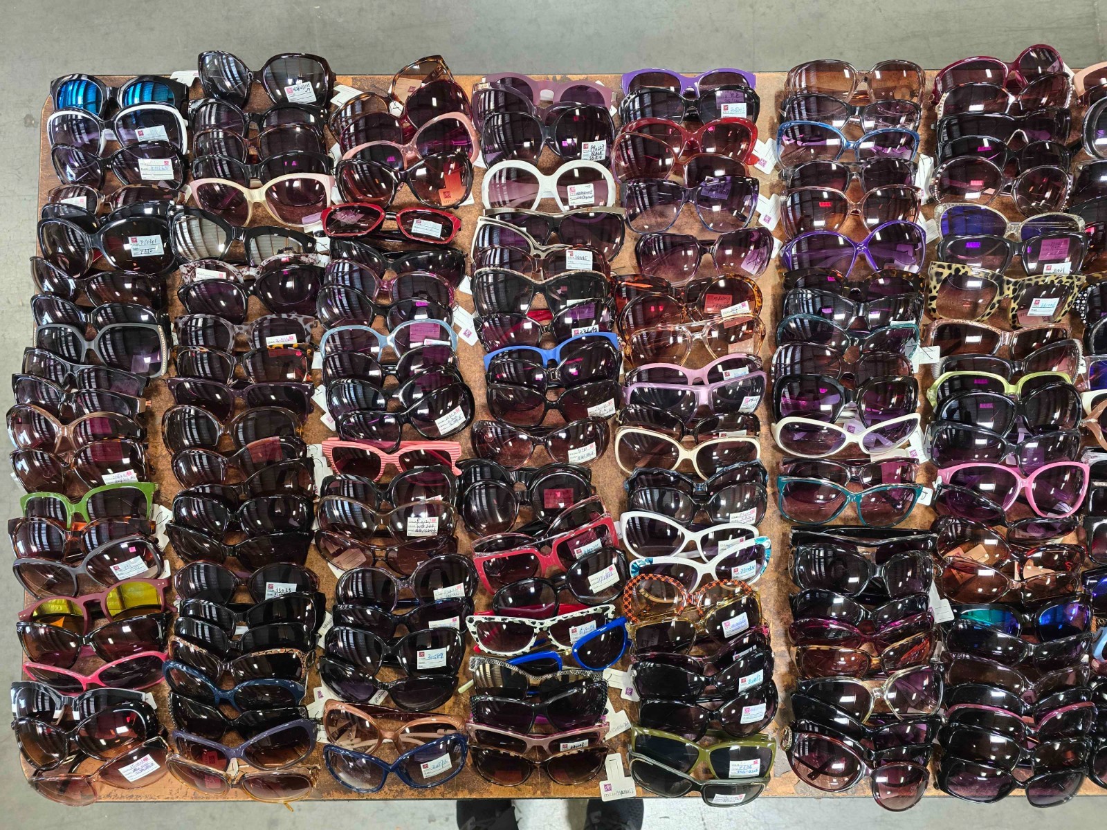 Bulk Lot 100 PCS Womens Sunglasses New Mixed Styles Plastic Metal Wholesale Mix