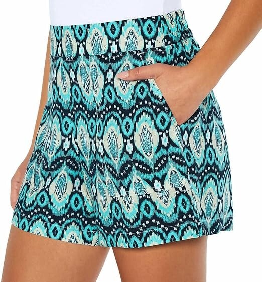 Wildfox Womens Lightweight Relaxed Fit Pull-On Shorts Multicolor Pockets