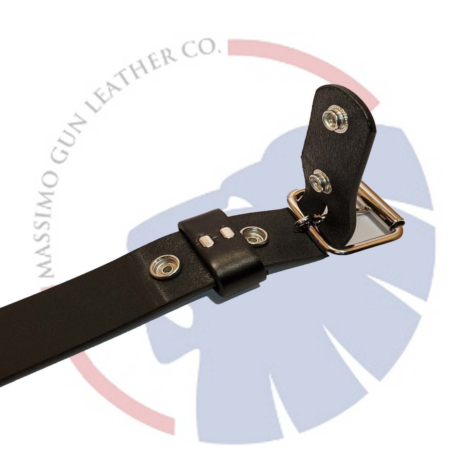 MEN’S LEATHER GUN BELT_ 1 1/2″ HEAVY DUTY CCW WORK BELT HANDMADE_1.5″