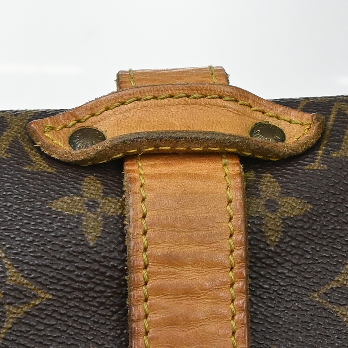 Best06 LOUIS VUITTON SAUMUR 35 SHOULDER BAG MONOGRAM M42254 AR0992 YQ05746